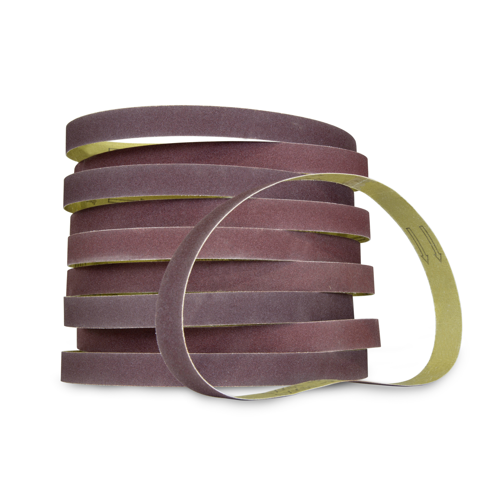 WEN 120-Grit Sanding Belt - 1in. x 30in., 10 Pcs, Model# 6515SP120