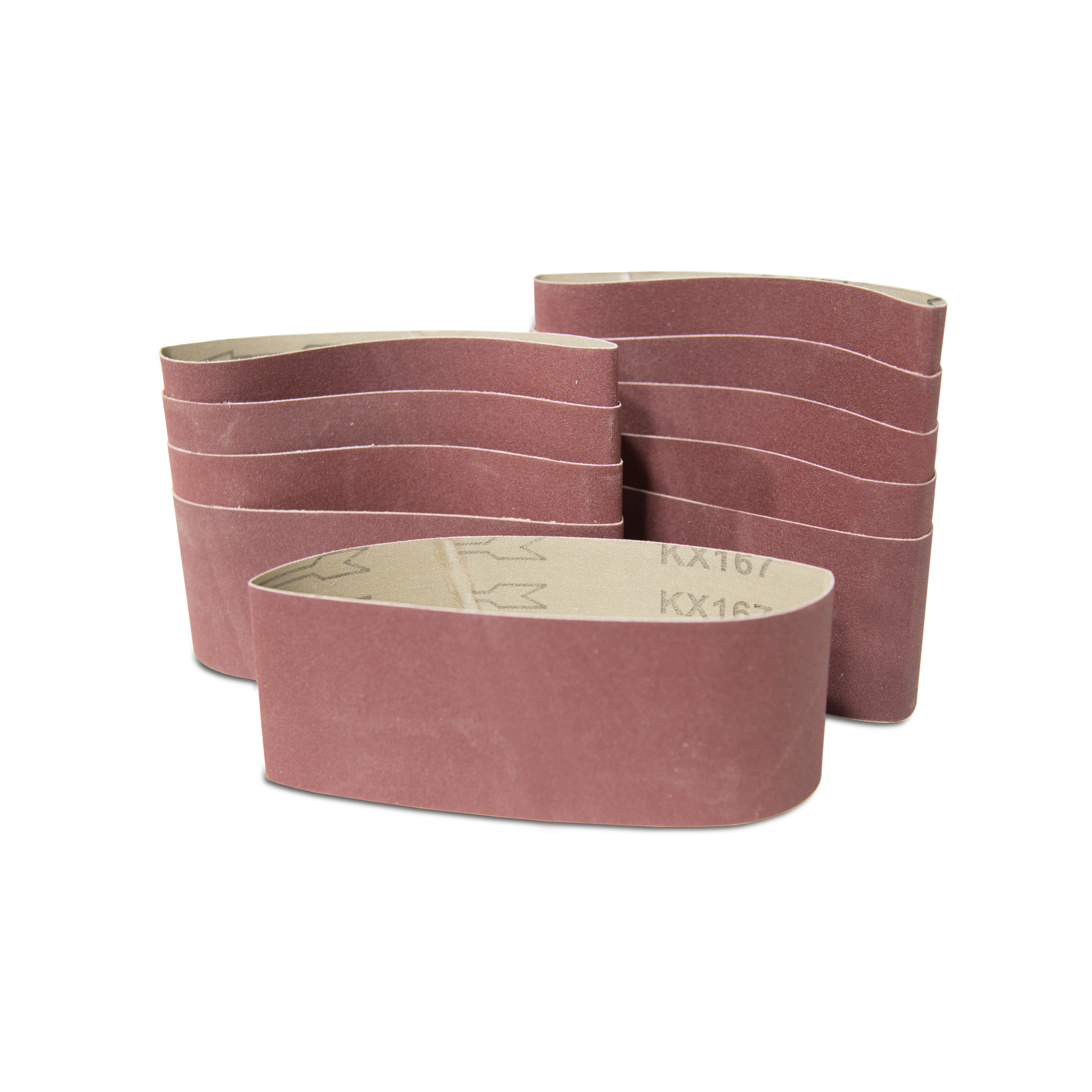 WEN Sanding Belt Sandpaper - 3in. x 21in., 120 Grit, 10 Pcs, Model# 6321SP120
