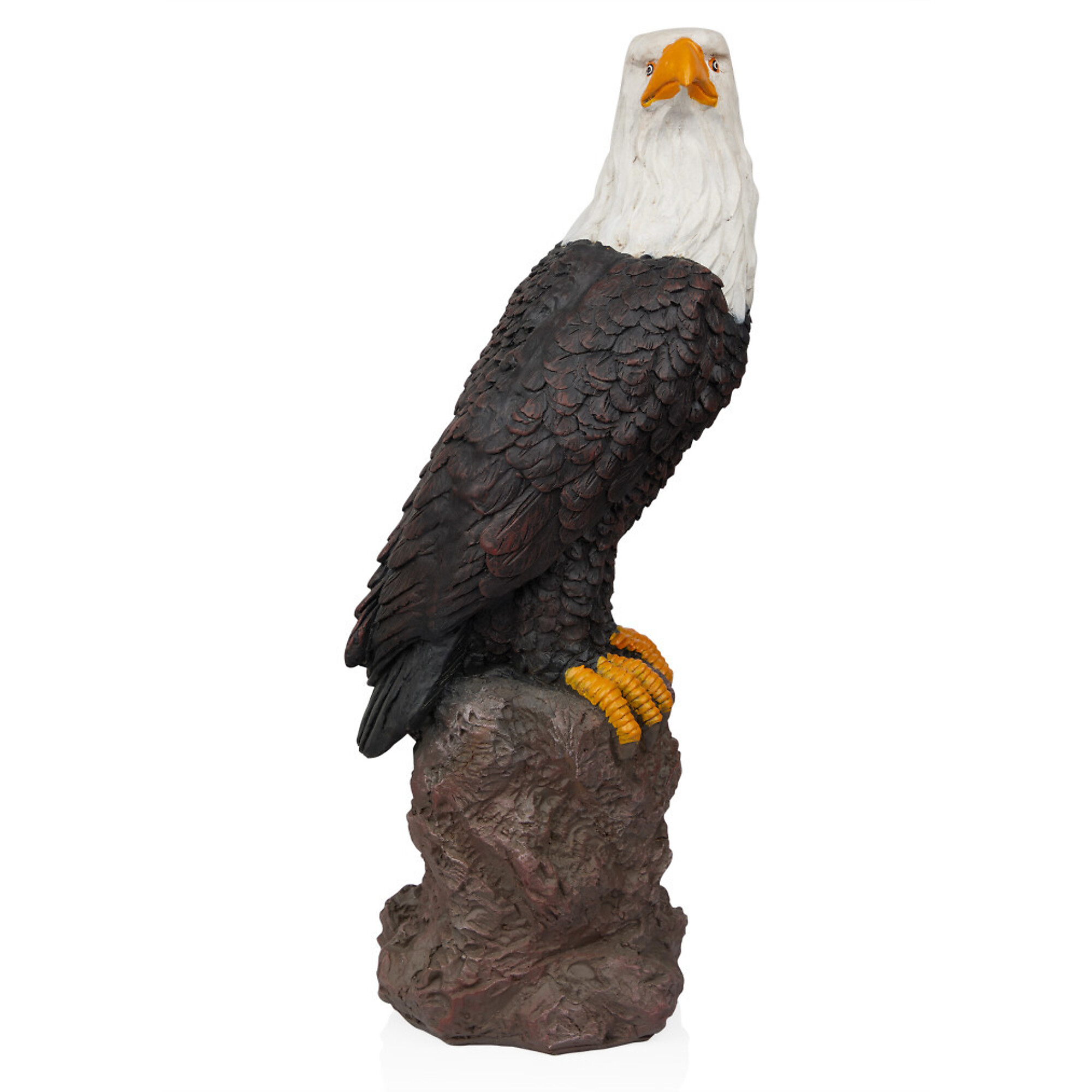 Alpine Corporation, Eagle on Rocks Statuary, Model# JUM582