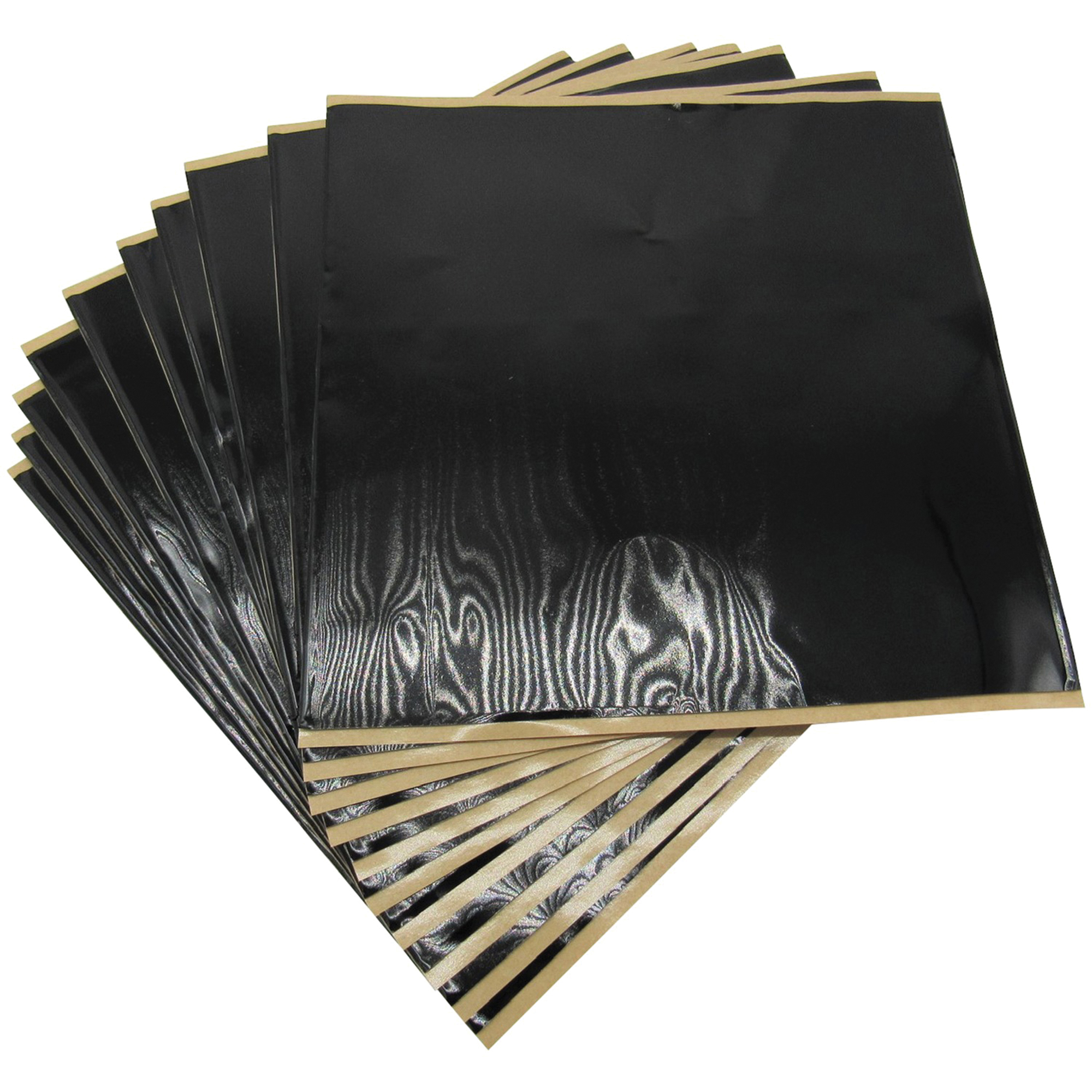 HushMat, Door Sound-Damping Kit with Stealth Black Foil, Model# 10200