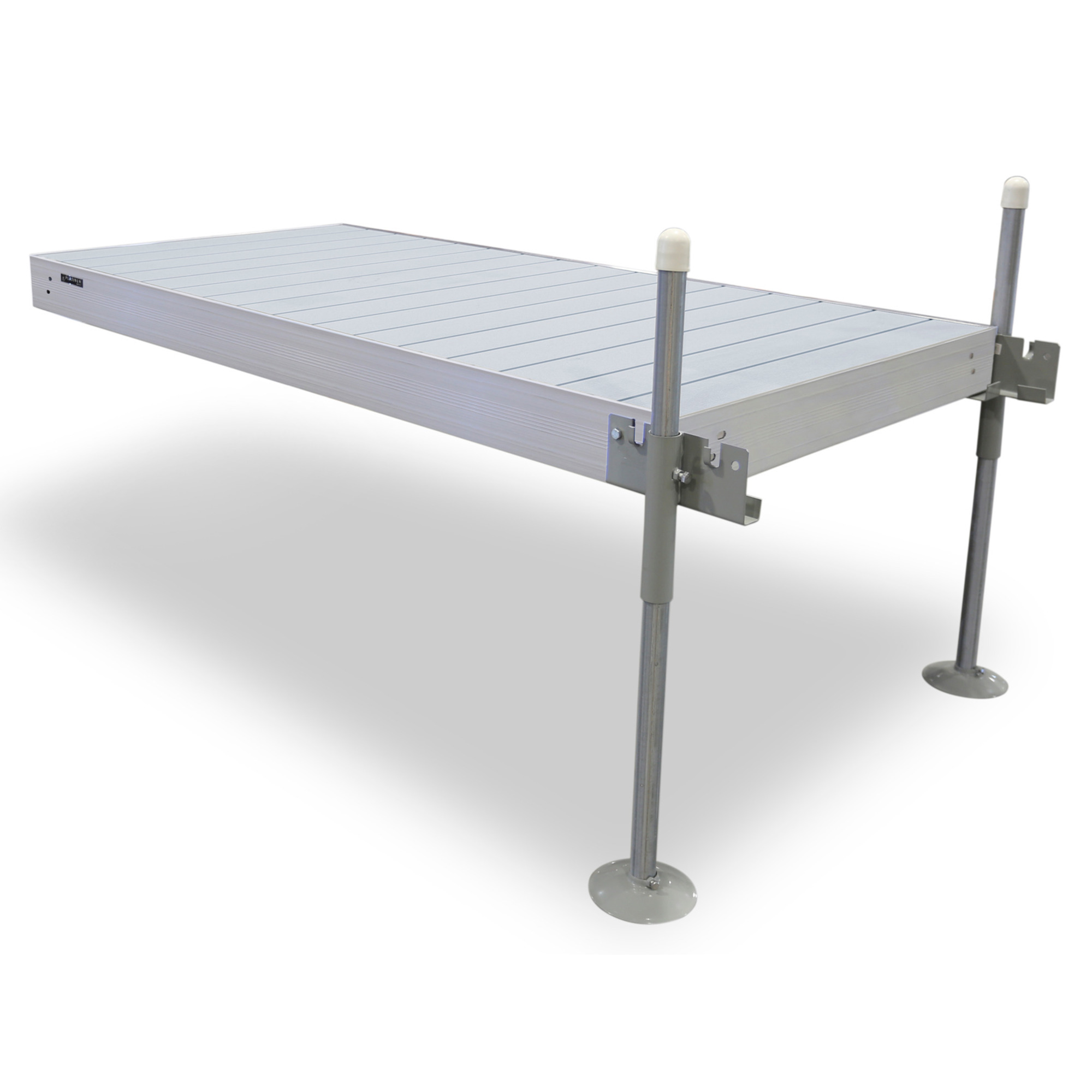 Tommy Docks Platinum Aluminum Dock Extension - 8ft., 4ft. x 8ft. Section, Corrosion-Resistant, Model# TDSAA-40009