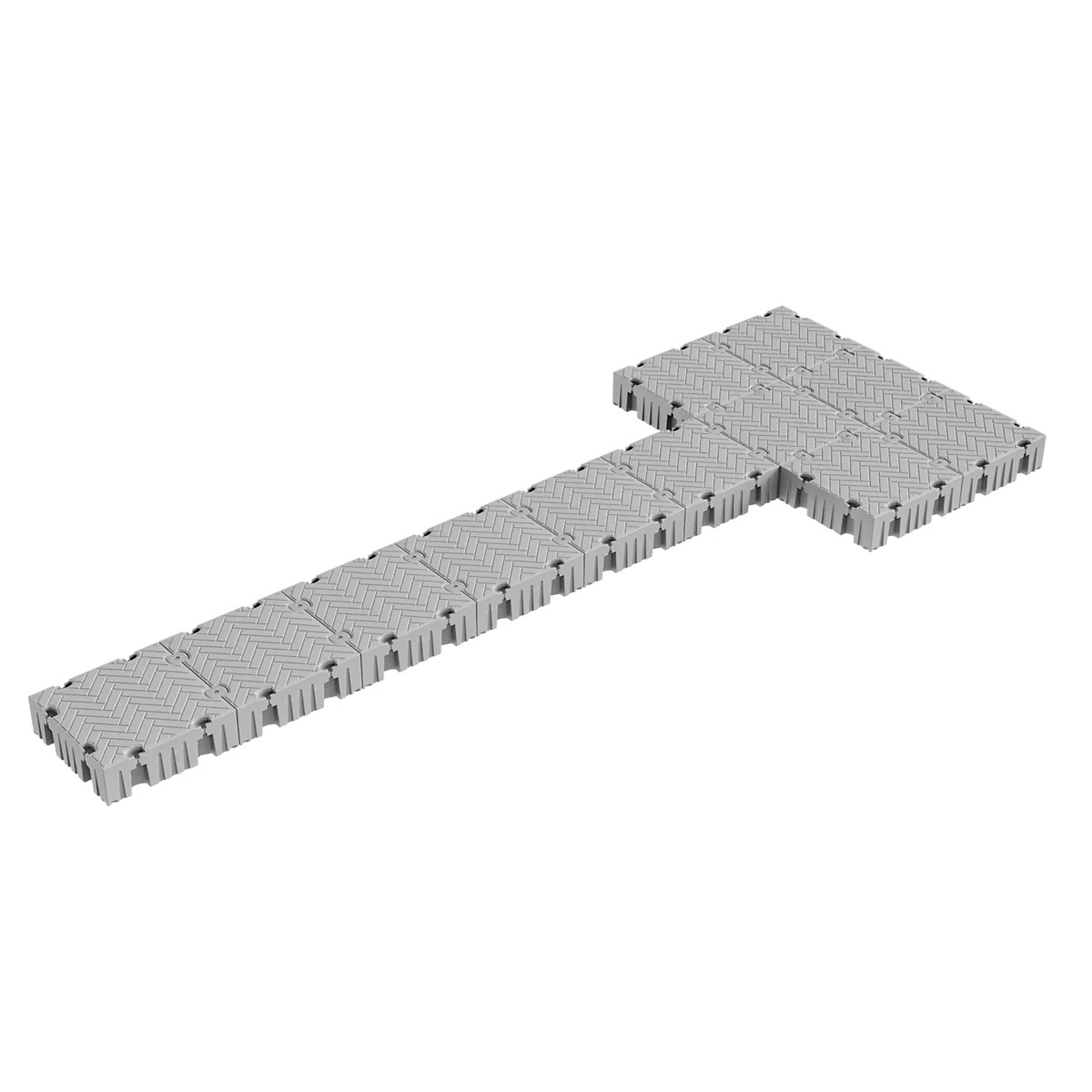 Tommy Docks Platform Dock Package - 32ft., 48in. x 48in., Modular, Weather-Resistant, Model# TDFXT-32128