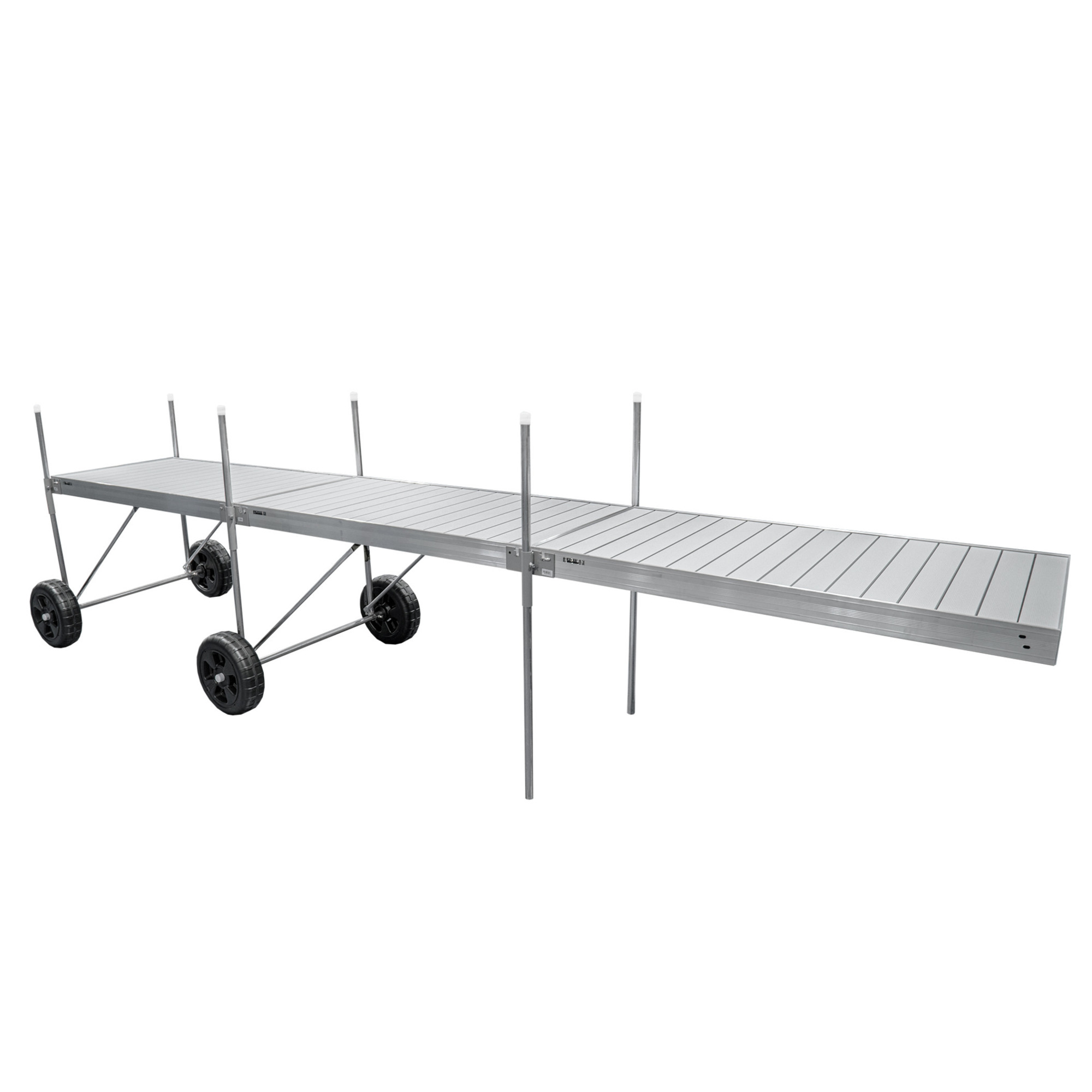 Tommy Docks Roll-In-Dock - 24ft., Aluminum Deck, 96in. x 48in., Model# TD-50705