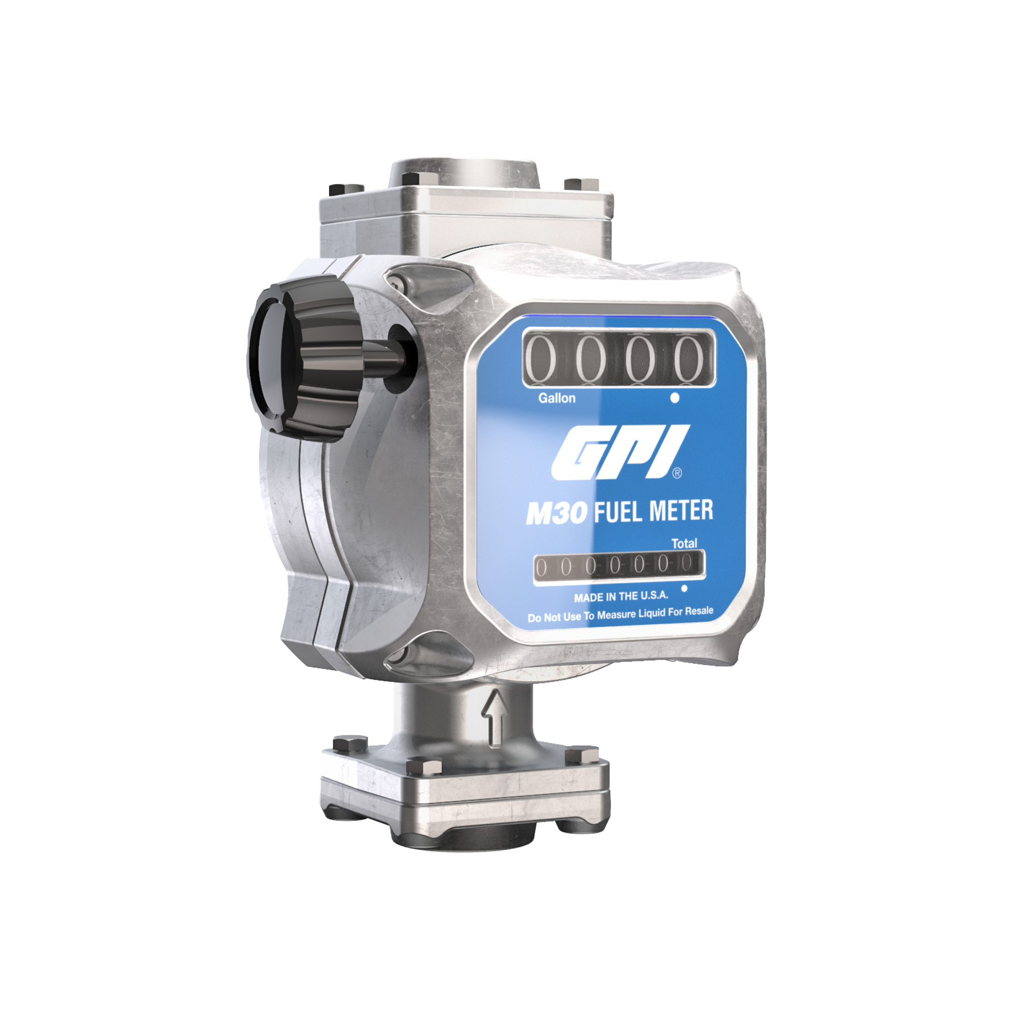 GPI Modular Mechanical Fuel Meter — 5–30 GPM, Quick-Fit, Model# M30-G6N
