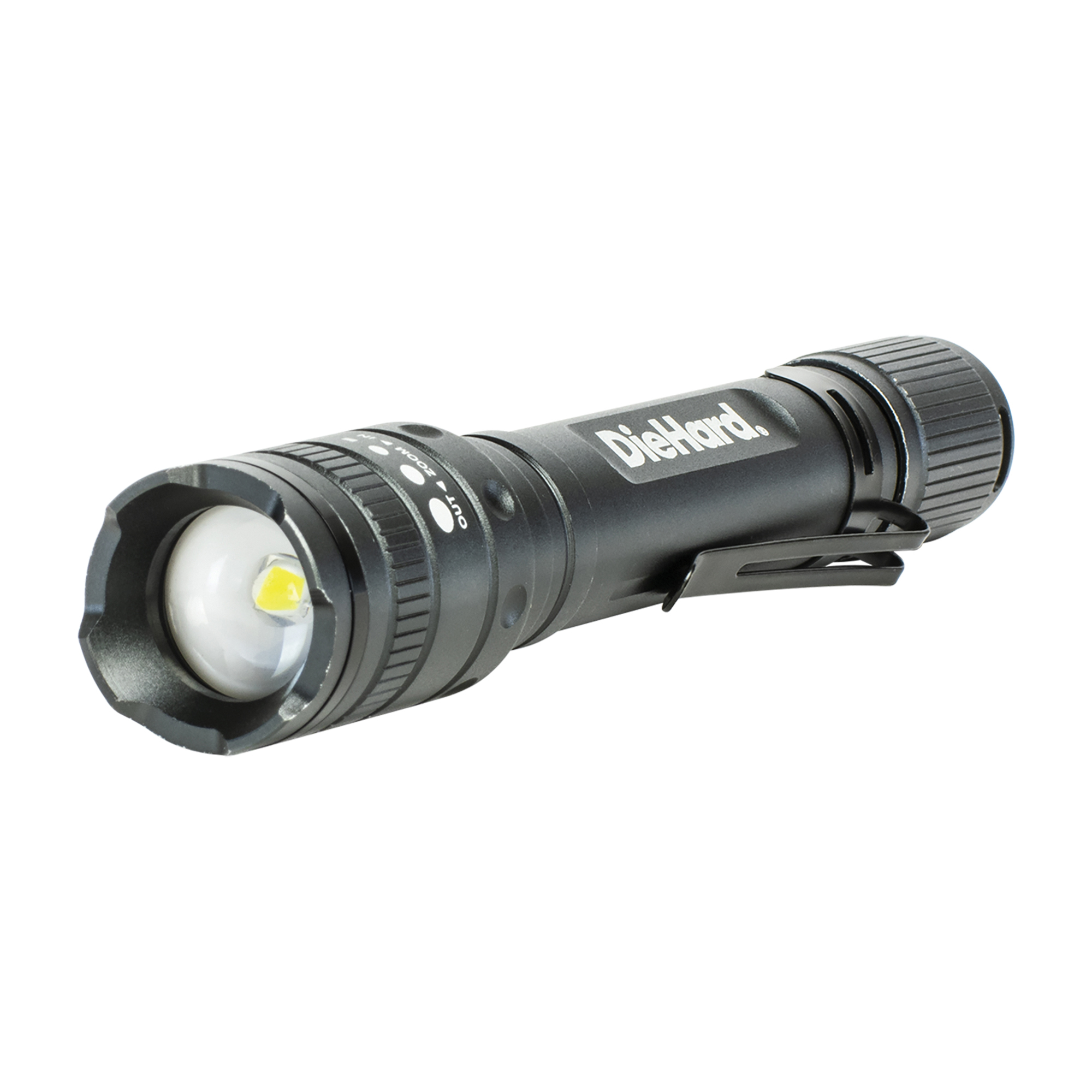 DieHard, Aluminum Twist-Focus Flashlight, Light Output 270 lumen, Light Bulb Type LED, Model# 41-6647