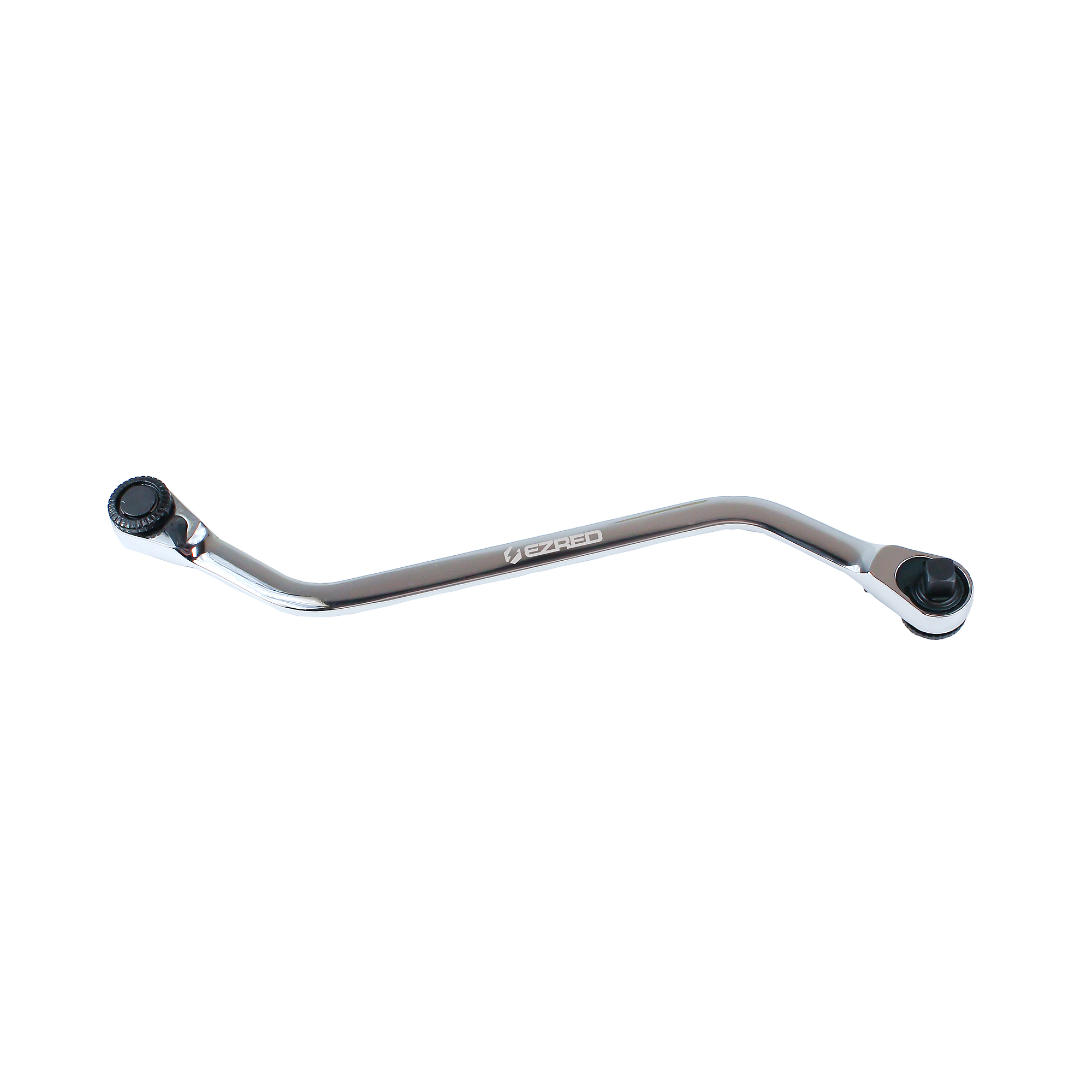 EZRED, S-Shaped 1/4in. drive combo ratchet - 8in., Drive Size 1/4 in, Tool Length 8 in, Pieces (qty.) 1 Model# 4SS8