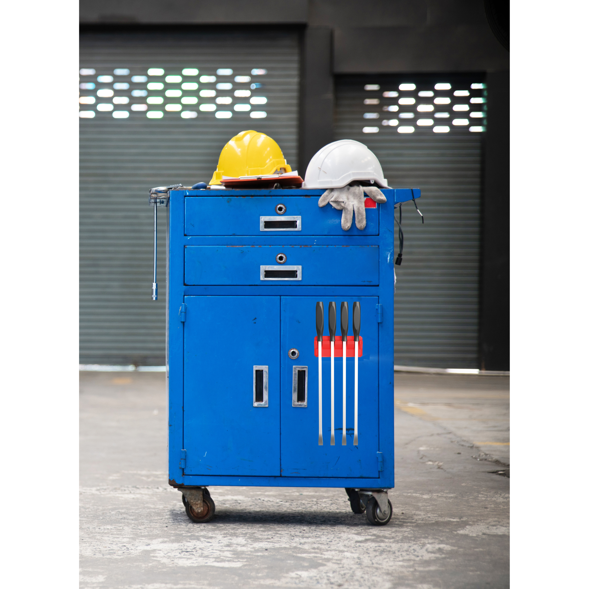 EZRED, Flexible 4slot pry bar holder, Model EZPB4R