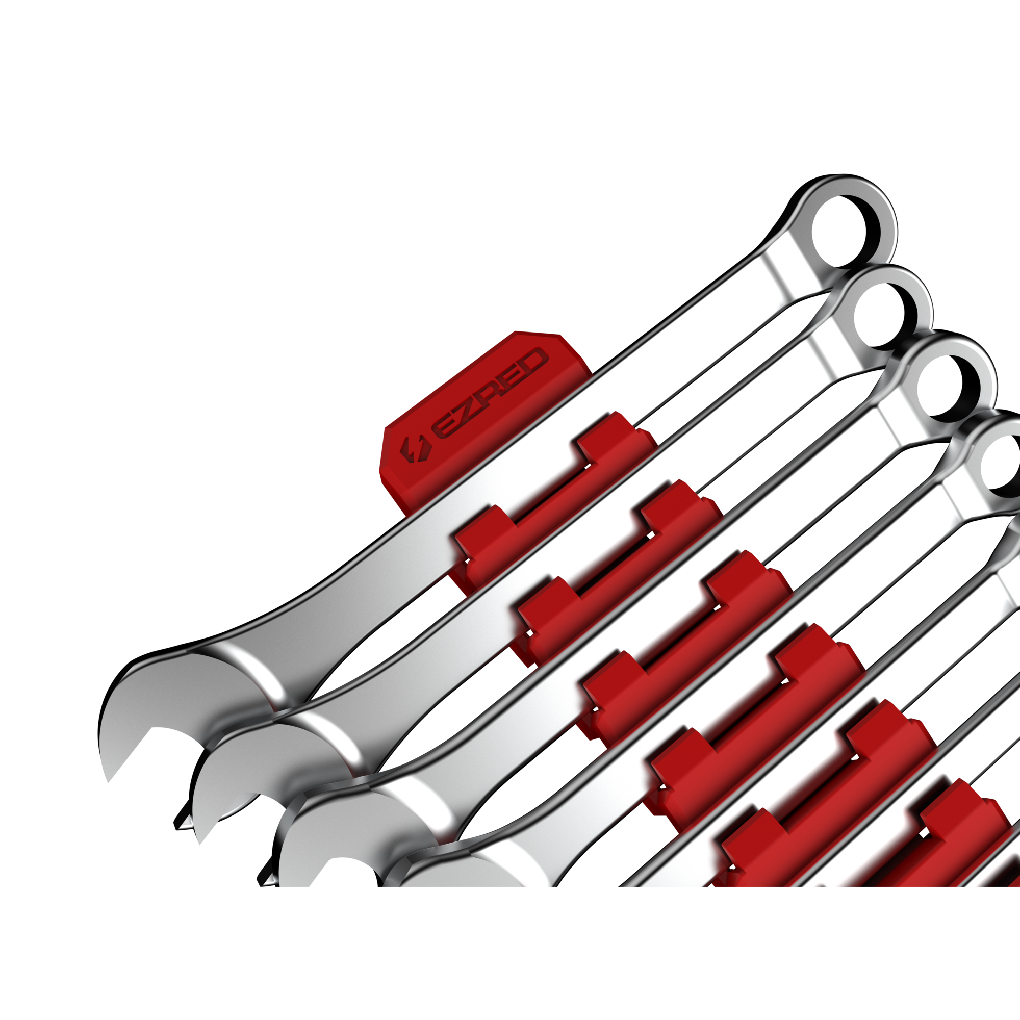 EZRED, Flexible 12slot wrench holder, Model FWR12R