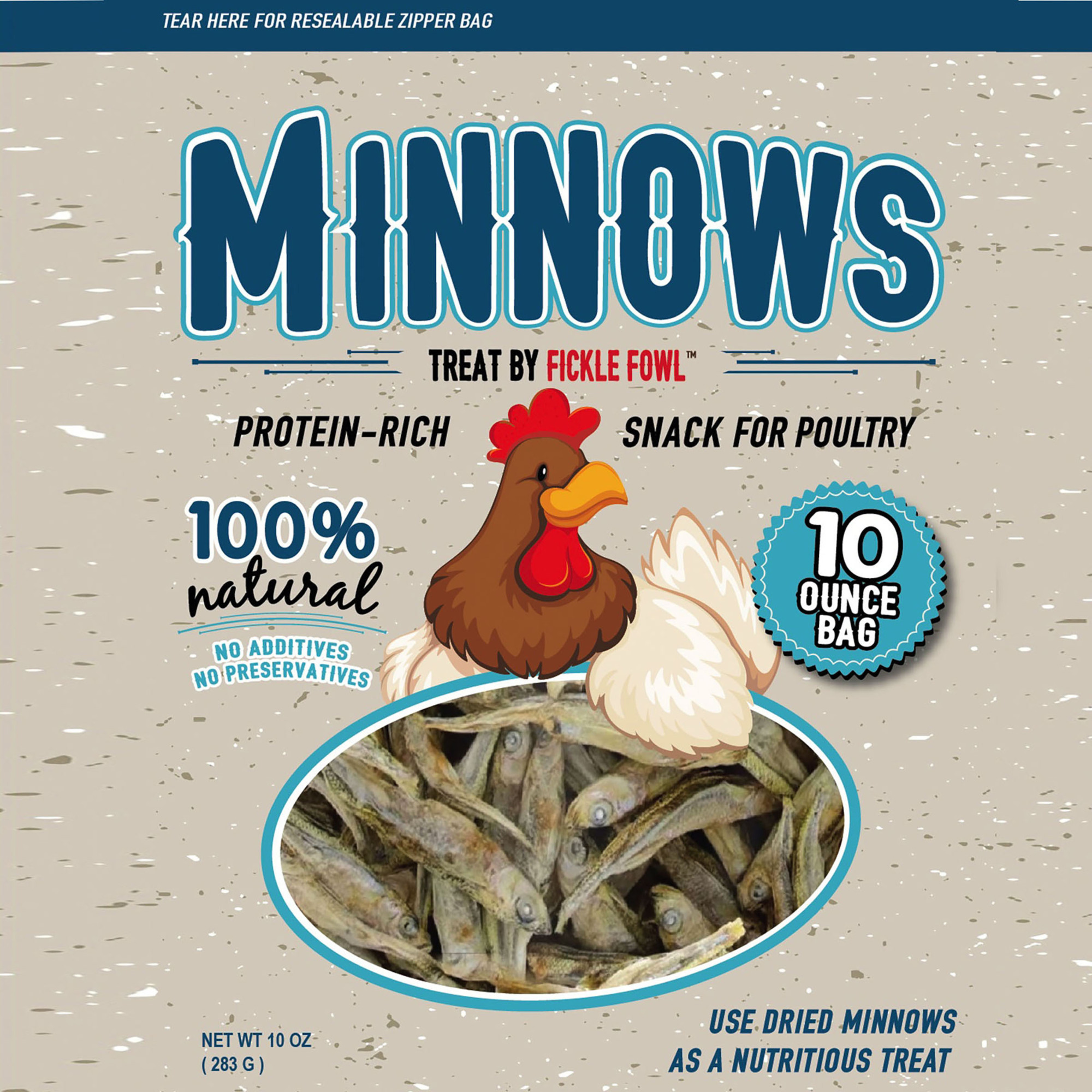 Buffalo Tools, 10 oz Bag Dried Minnows - 6 Pk, Model# DMIN106