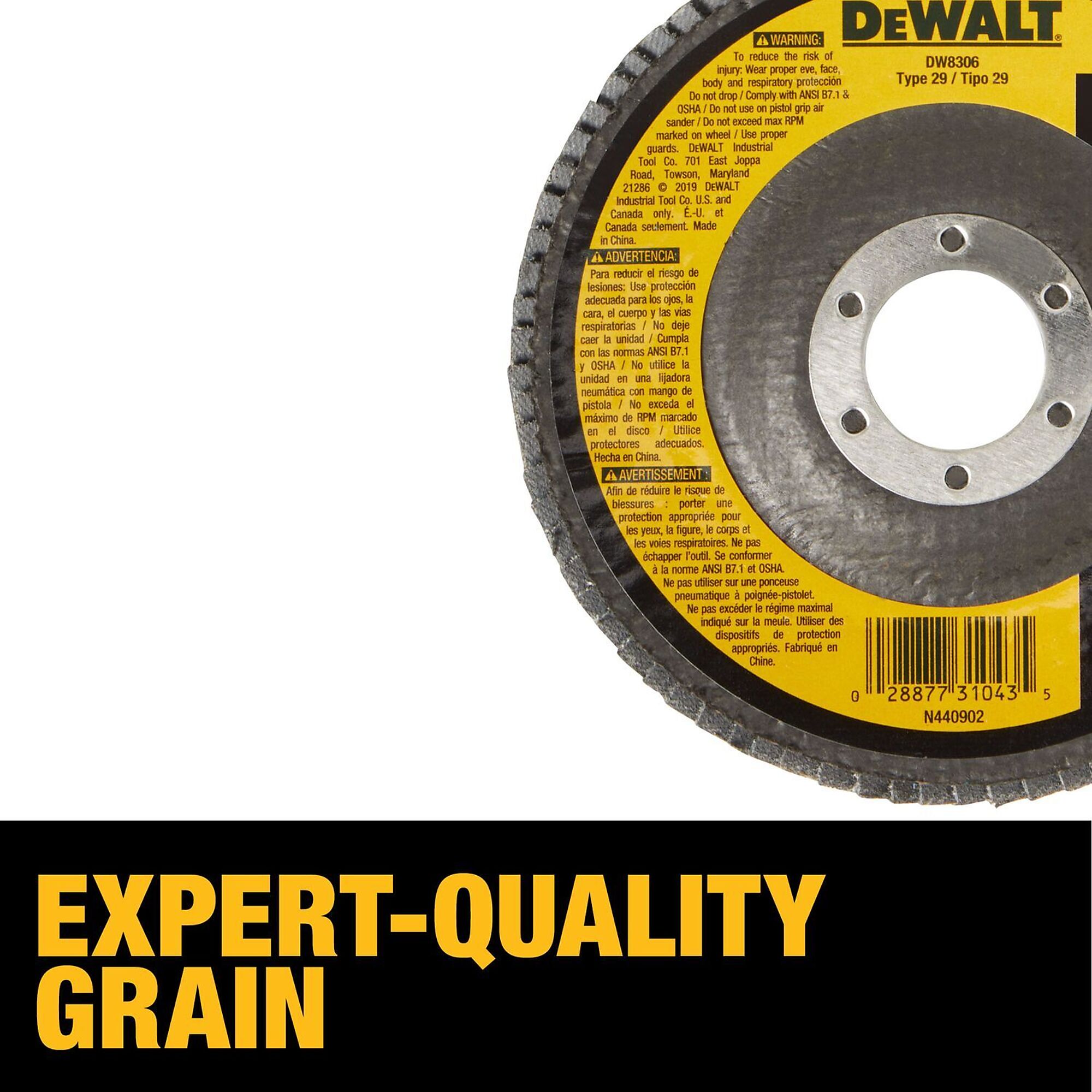 DEWALT Abrasives 4 Pack DWA454VP | Northern Tool