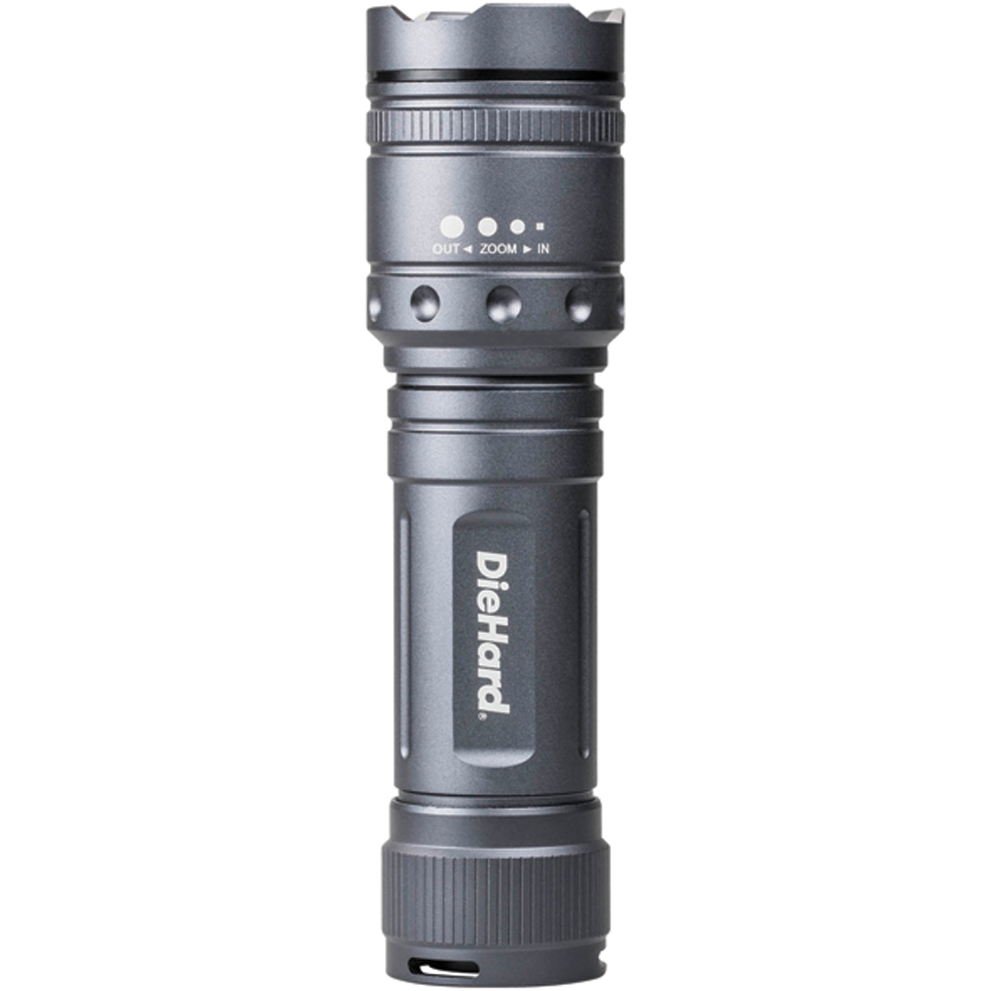 DieHard, Twist Focus Flashlight, Light Output 1700 lumen, Light Bulb Type LED, Watts 100 Model# 41-6123