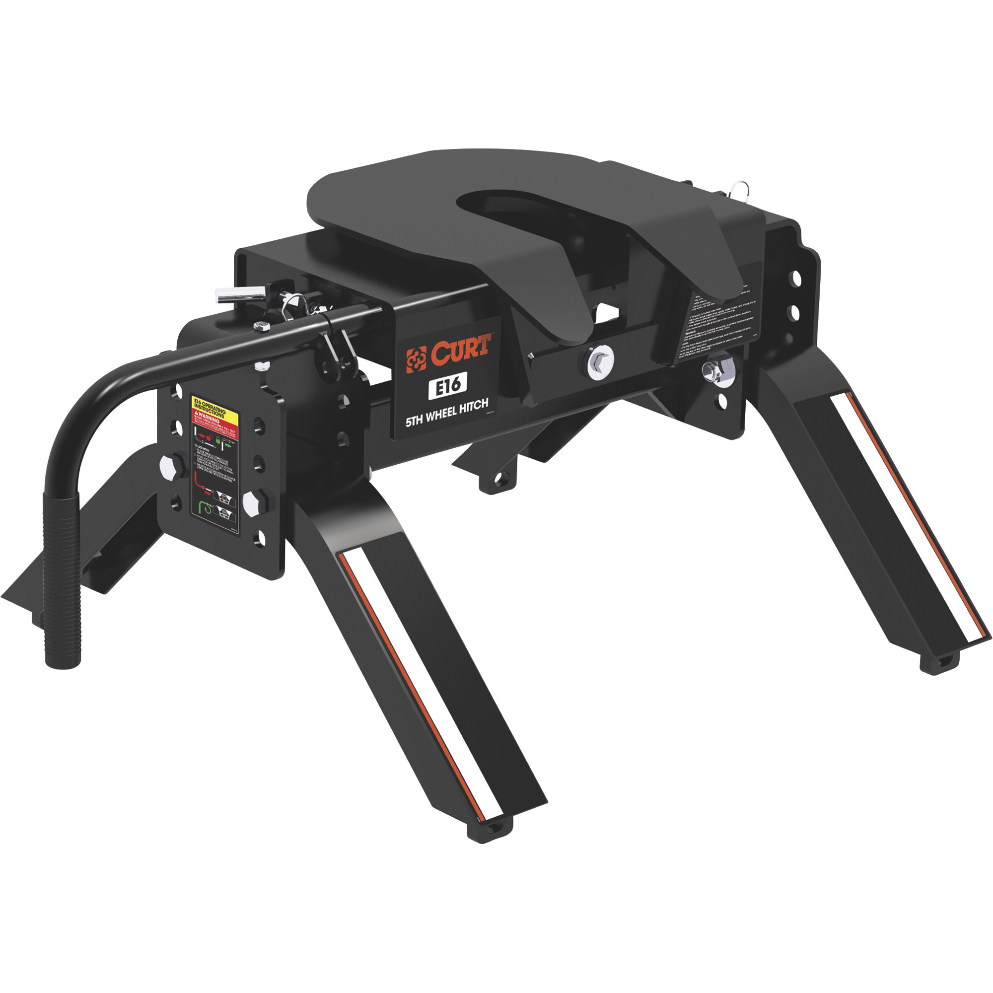 CURT E16 5th Wheel Trailer Hitch, 16,000-Lb. Capacity, Model# 16115