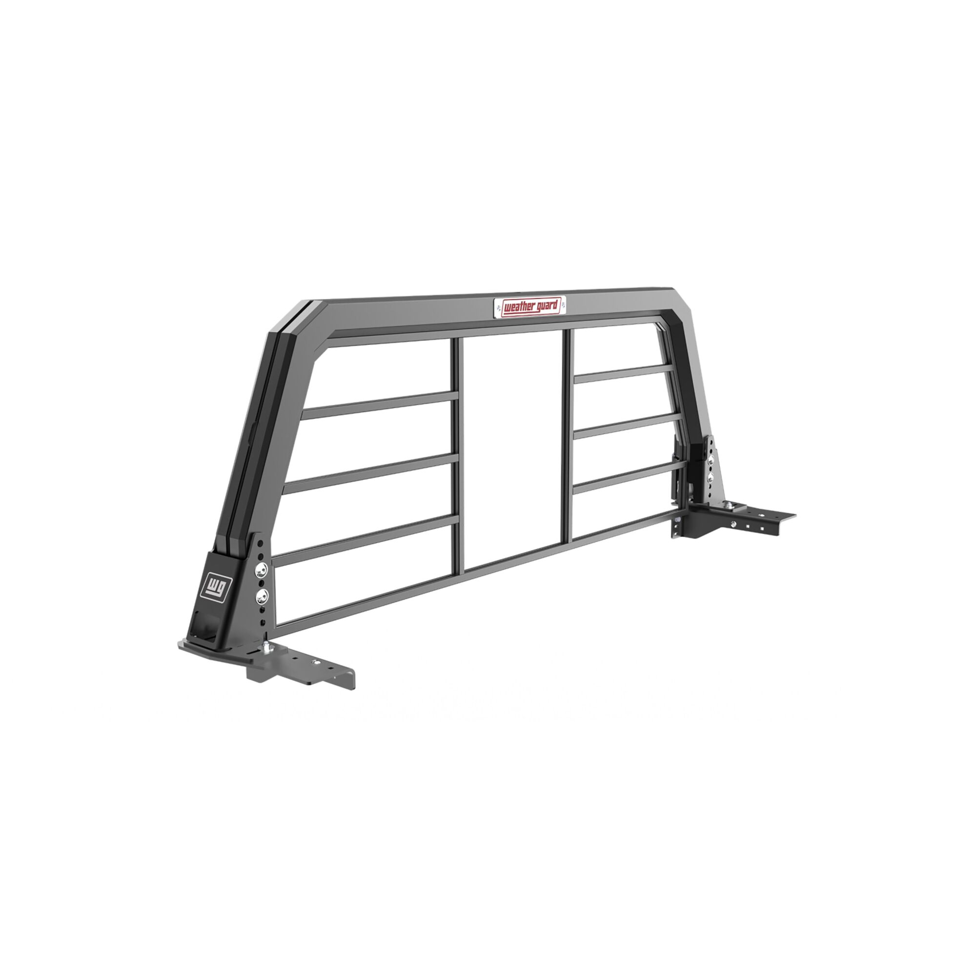 Weather Guard, Half Bar Headache Rack, Color Matte Black, Finish Powder-Coat, Material Aluminum, Model# 11908-52-01