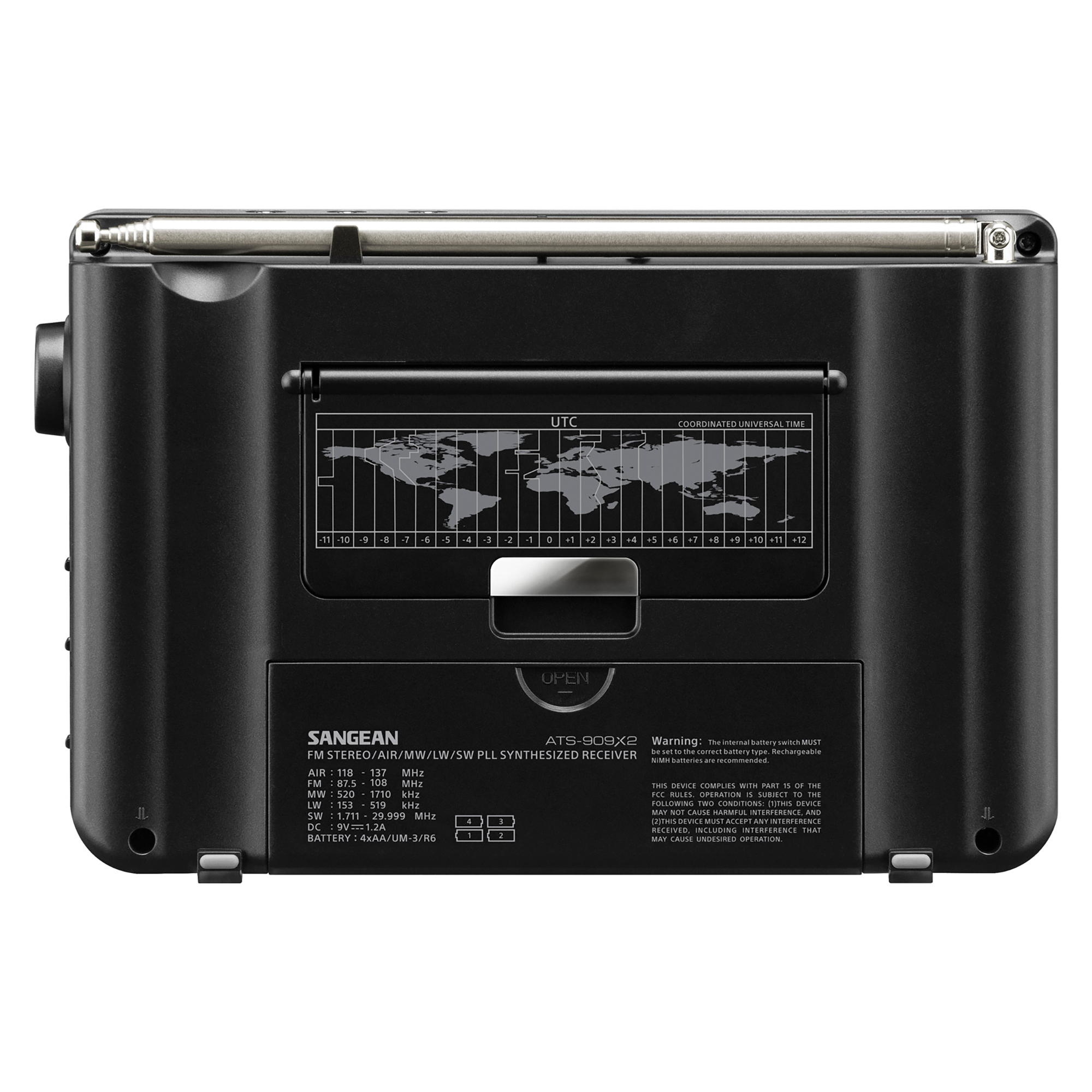 Sangean, Ultimate FM/SW/MW/LW/Air World Receiver Radio, Model# ATS ...