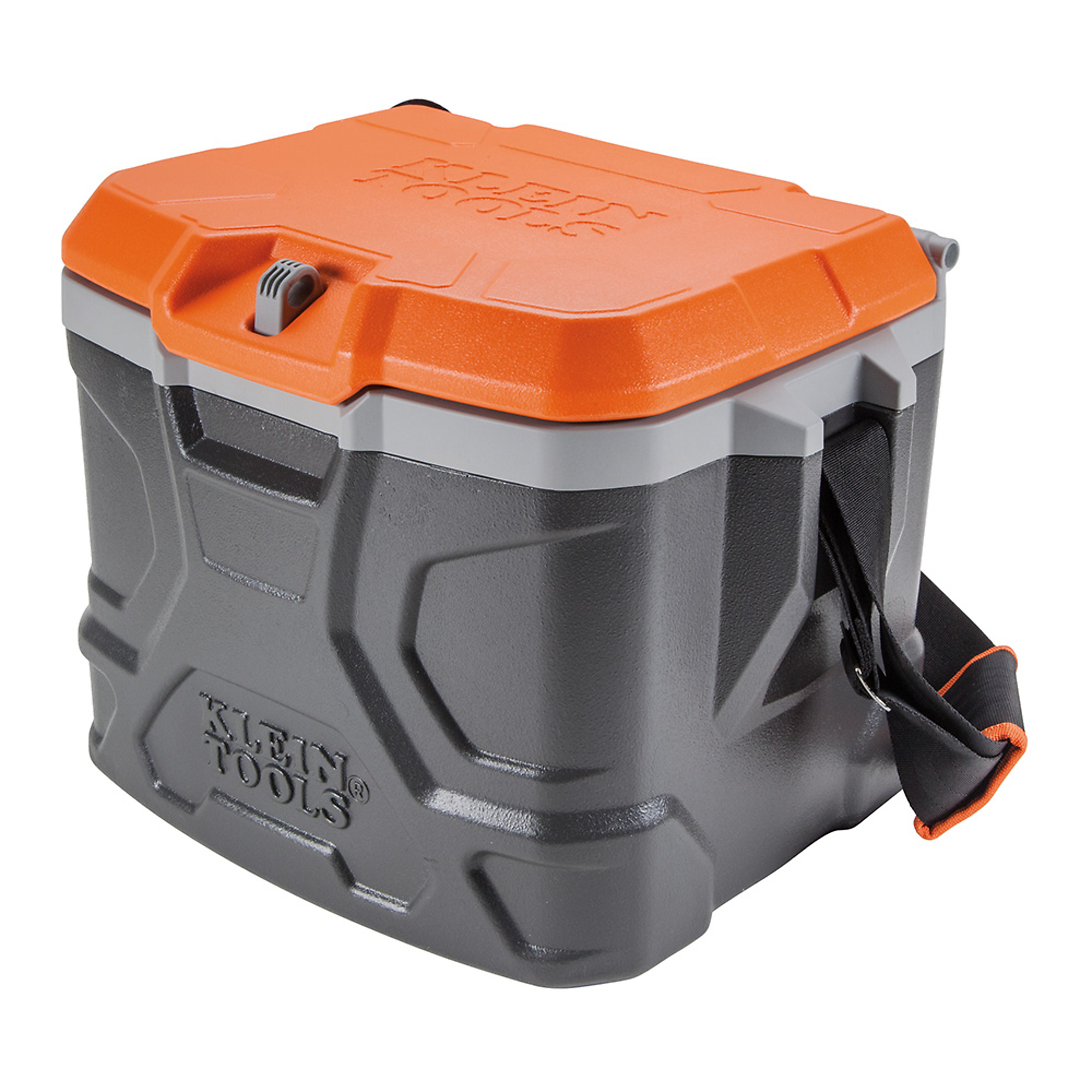Klein Tools Tradesman Pro Tough Box Cooler, 17-Qt., Holds 18 Cans, Model# 55600