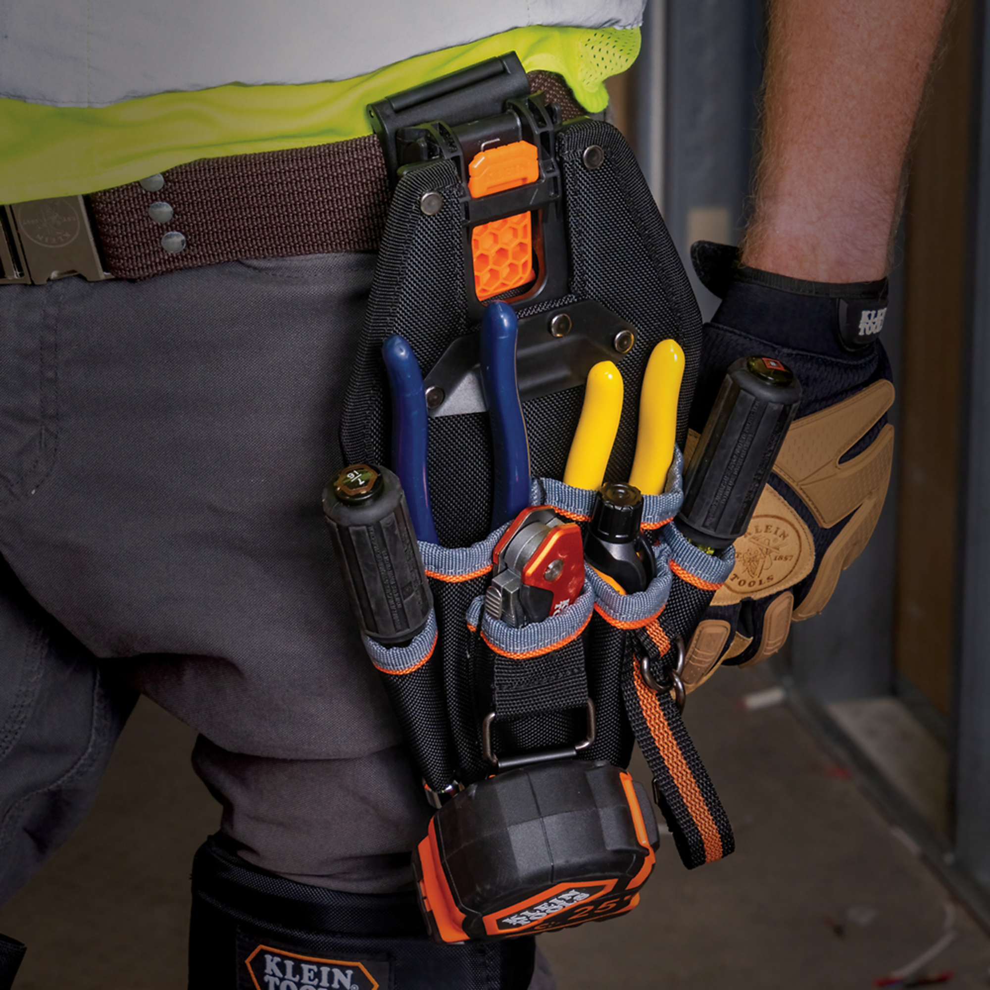 Klein Tools Tool Belt 30 Inch Waist Klein Tools MODbox Pocket Tool