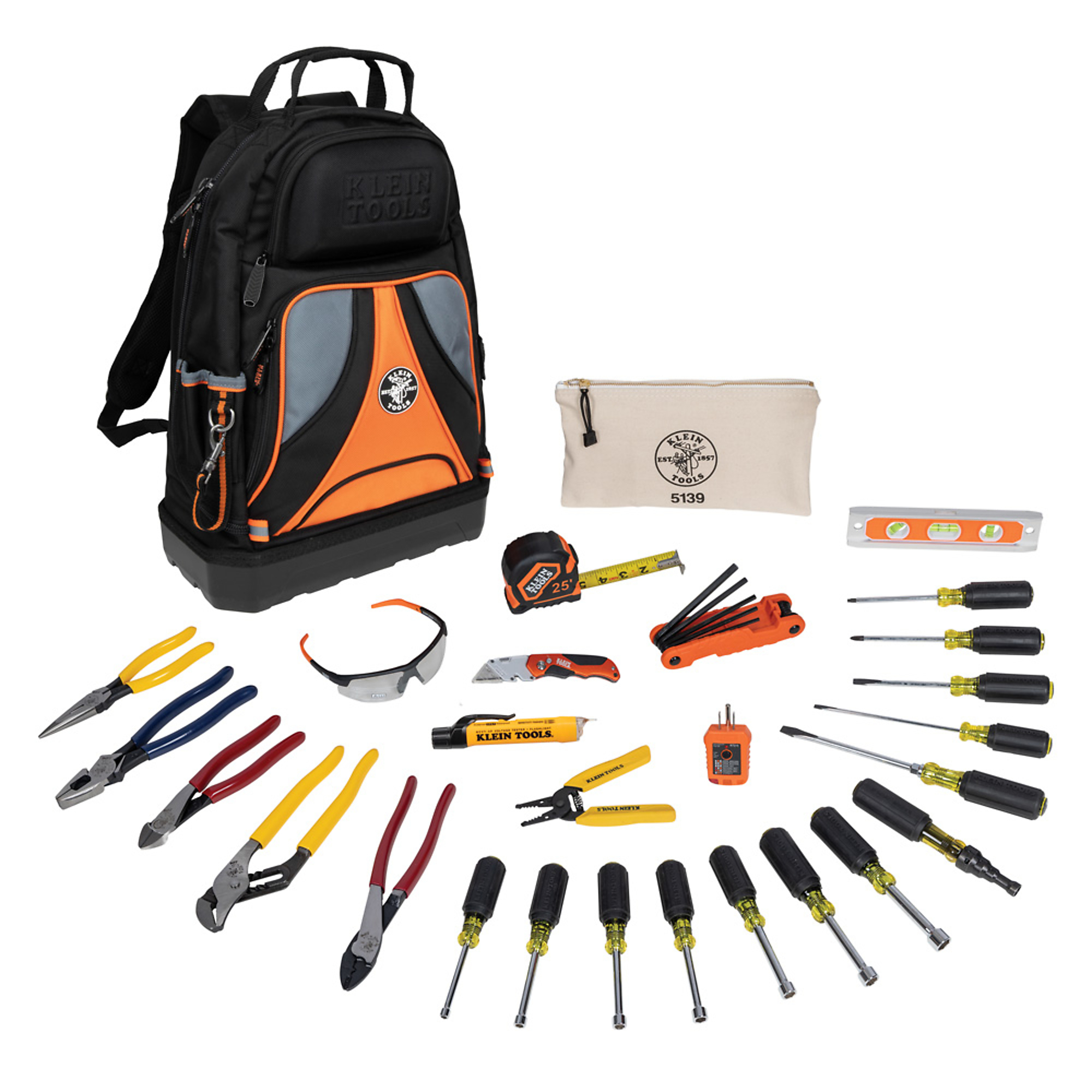 Klein Tools, Tool Kit, 28-Piece, Model# 80028