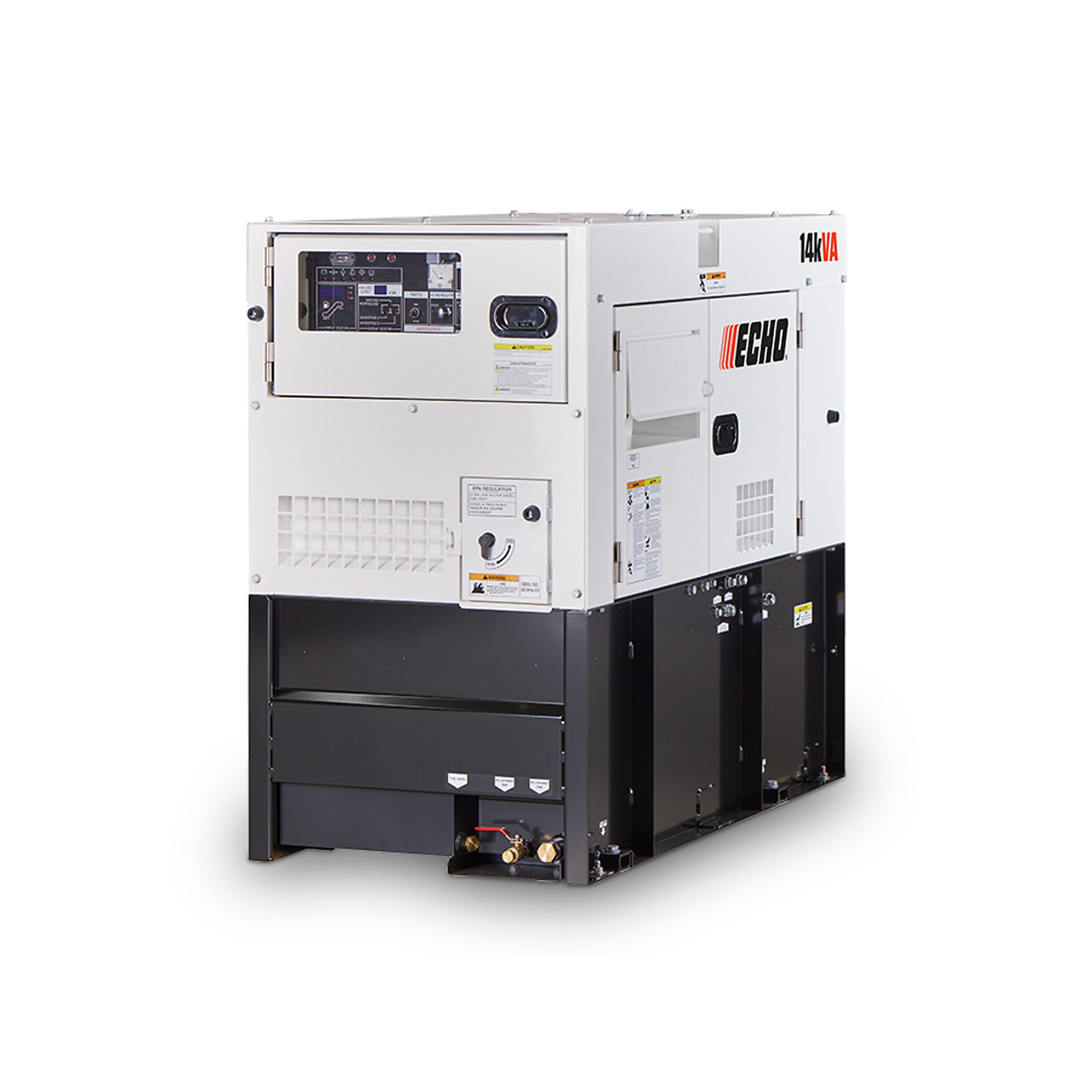 ECHO, Mobile, Prime Power 14kW Diesel Generator, Model# DGK14F