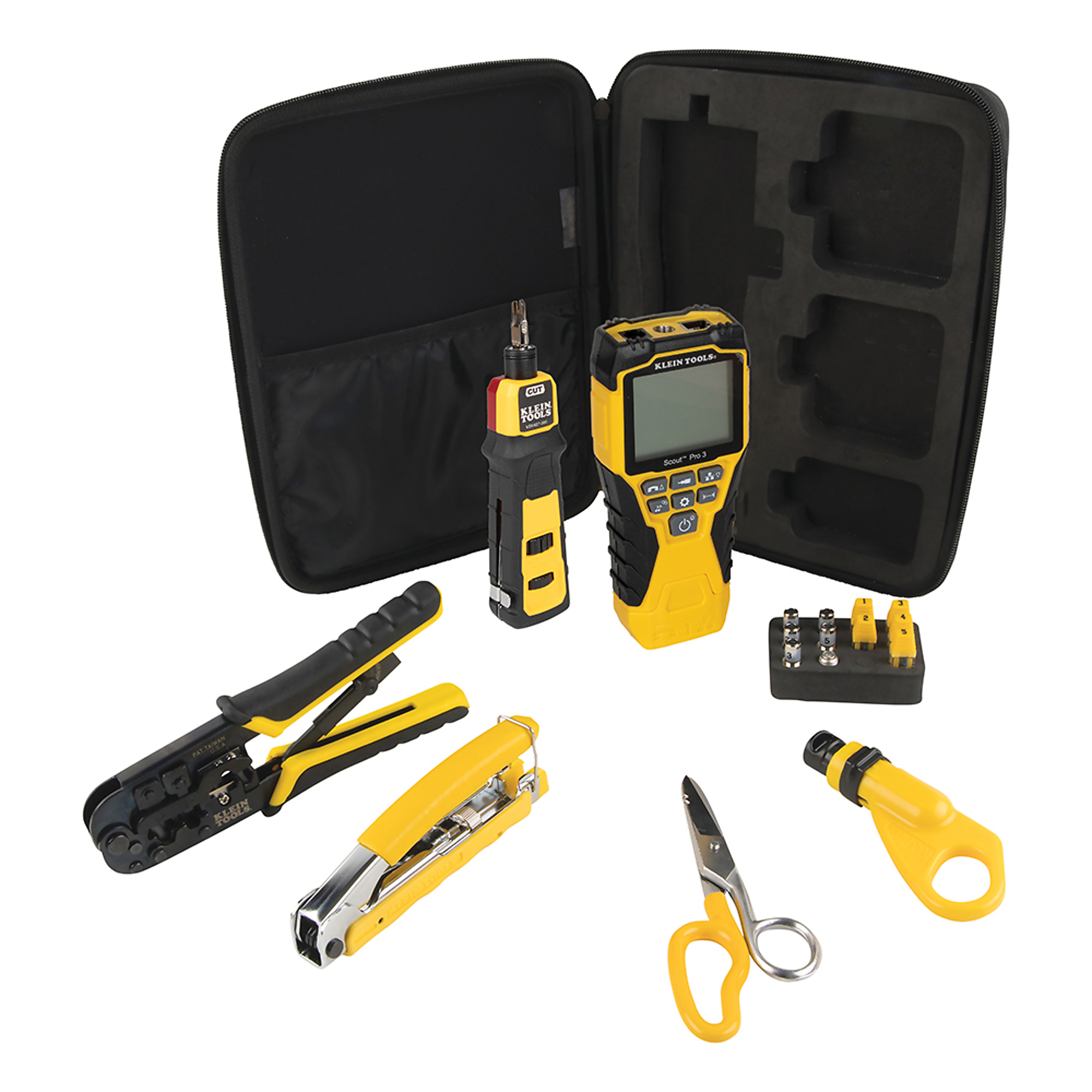 Klein Tools, VDV Cable Installation Kit, Scout Pro 3 6-Piece, Model# VDV001819
