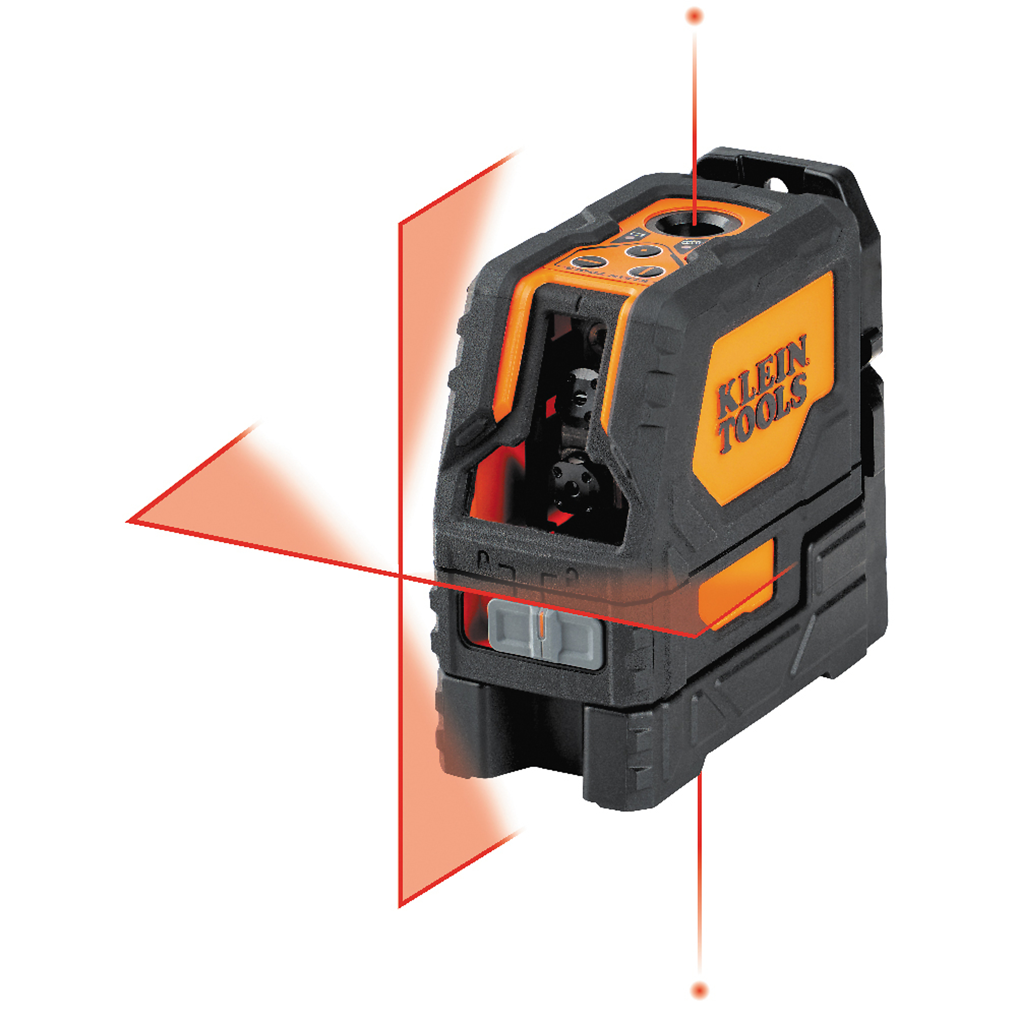 Klein Tools, Laser Level, Self-Leveling Red Cross-Line Level, Level Type Laser, Length 5.3 in, Accuracy 0.09 in, Model# 93LCLS