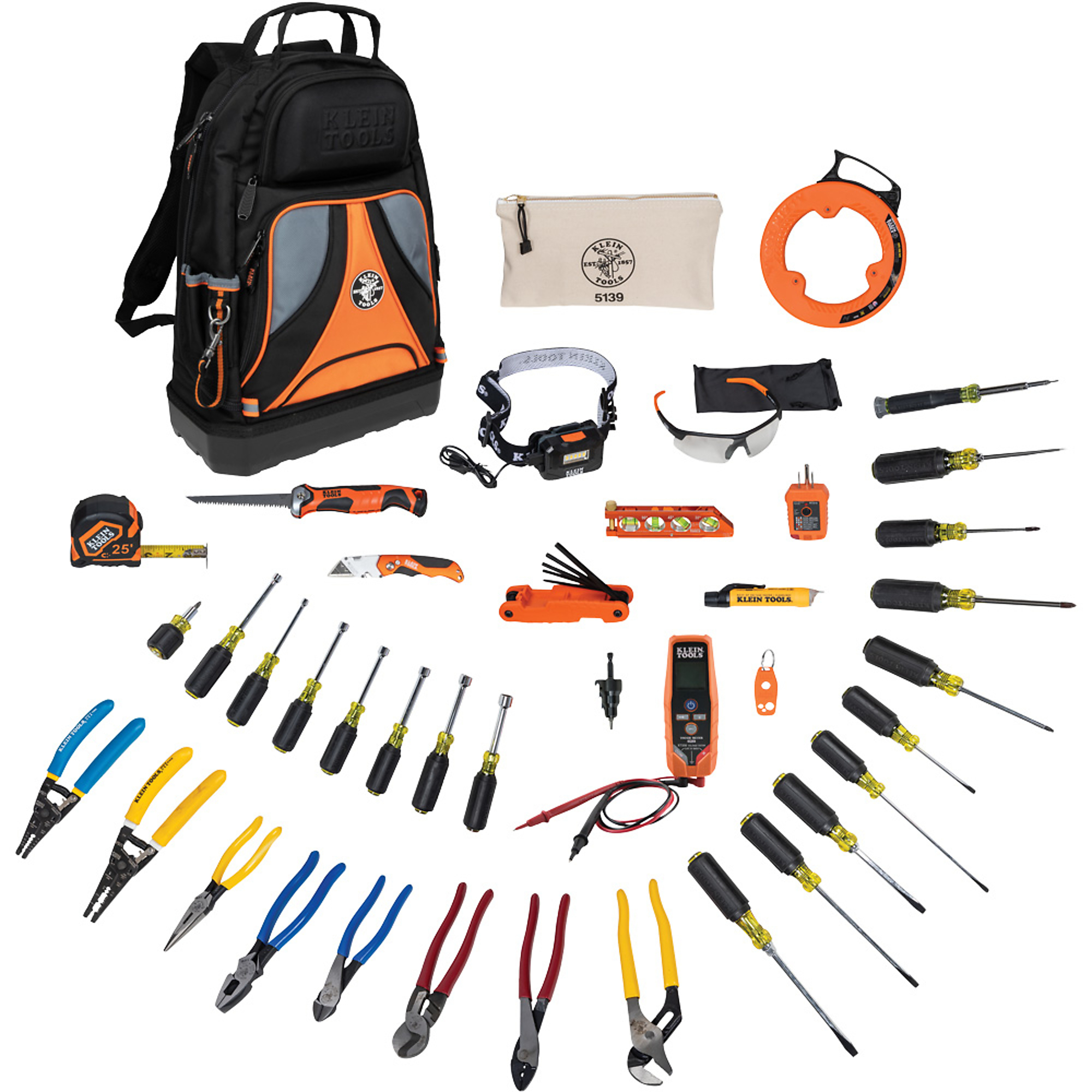 Klein Tools, Tool Kit, 41-Piece, Model# 80141
