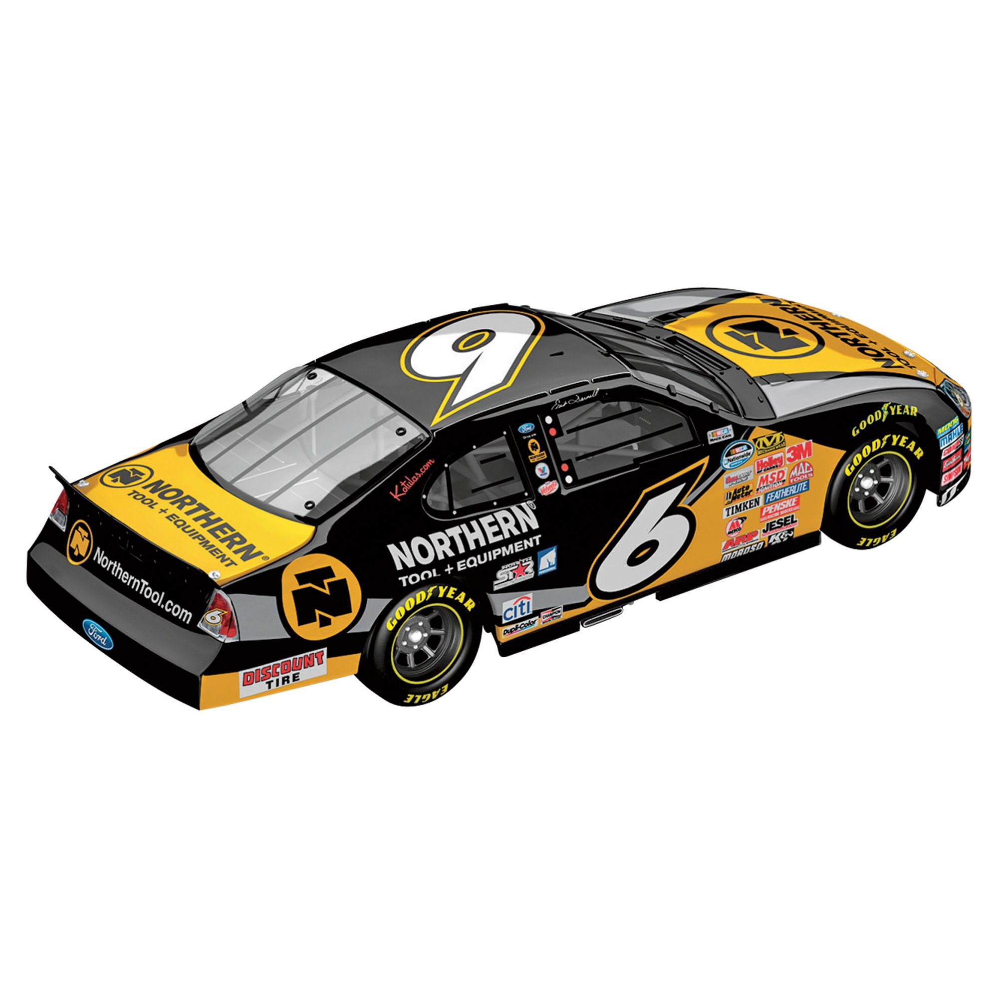 Officially Licensed Northern Tool + Equipment Die-Cast Replica — No. 6 Ford Fusion
