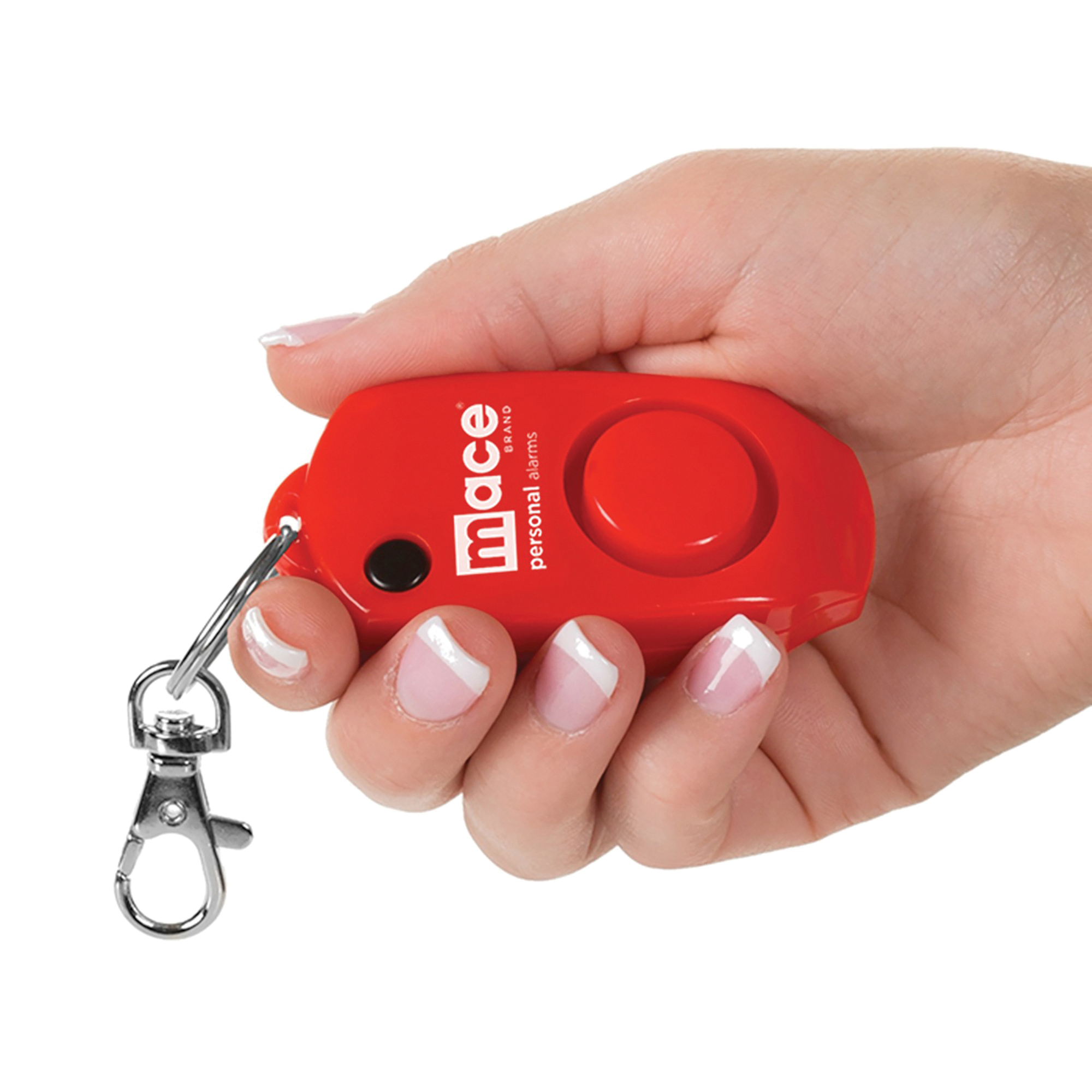Mace, Personal Alarm Key Chain, Red, Power Source Battery, Max ...