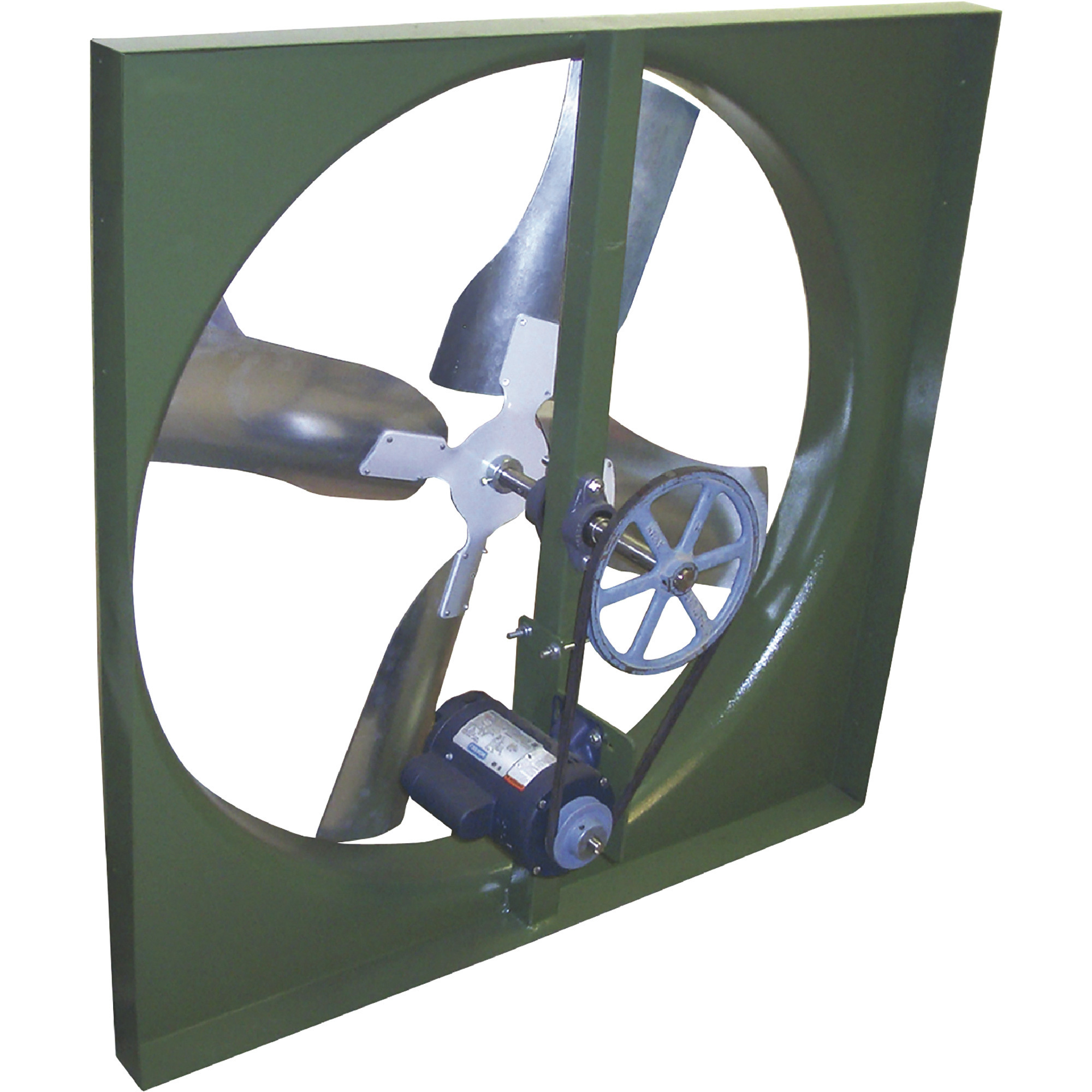 Canarm Belt Drive Wall Exhaust Fan, 48in., 21,500 CFM, 1 HP, 115 Volt