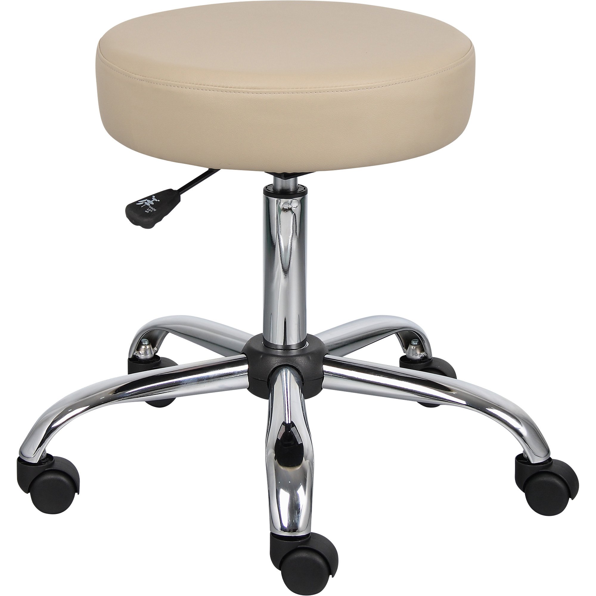 Norstar Adjustable Caressoft Medical Stool — 20.5–26.5in. Seat Height