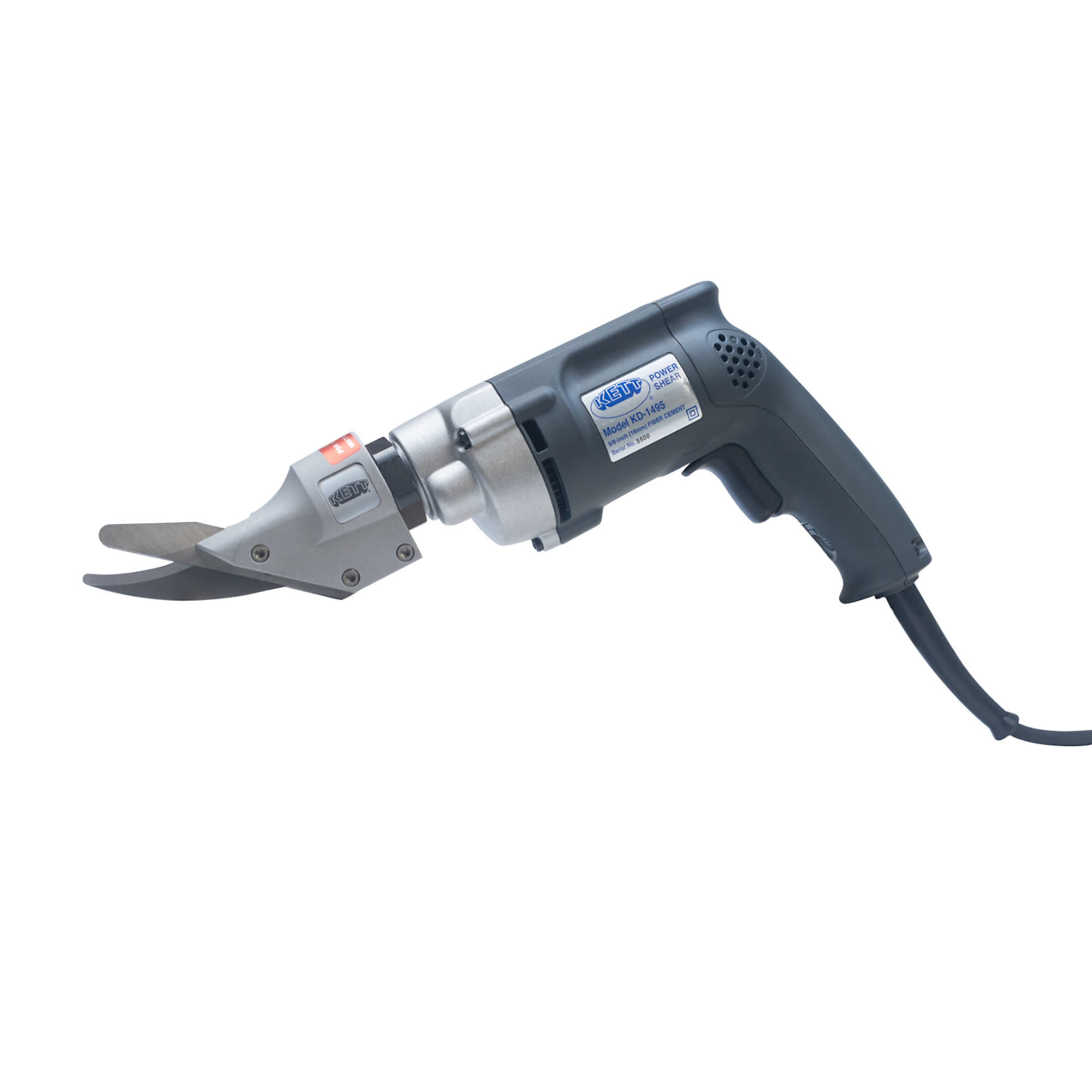 Kett Tool Company, 5/8in. Electric Fiber Cement Shear, Model# KD-1495