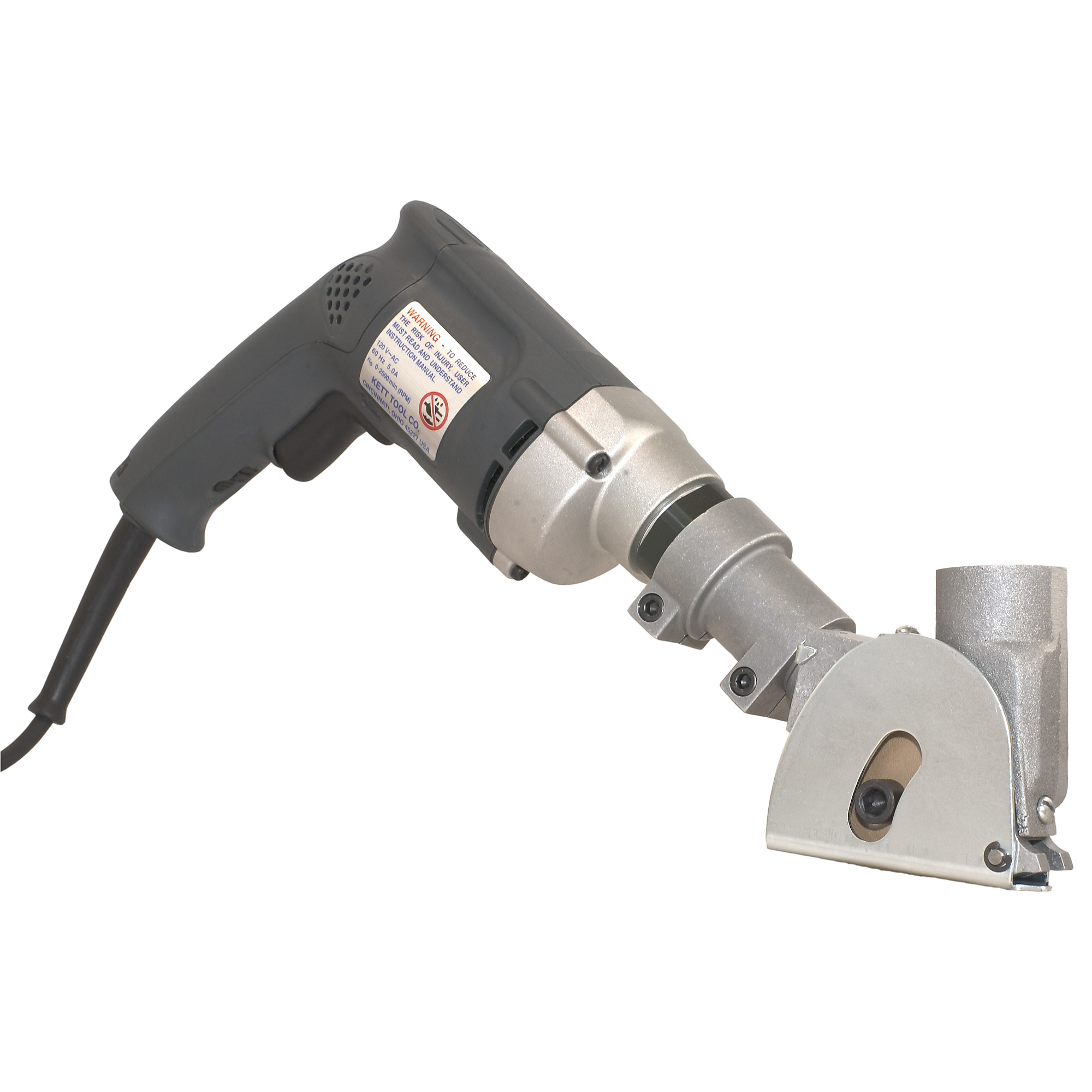 Kett Tool Company, 2-1/2in. Electric Vacuum Saw, Blade Size 2.5 in, Amps 5 Max. Crosscut 0.63 in, Model# KSV-432