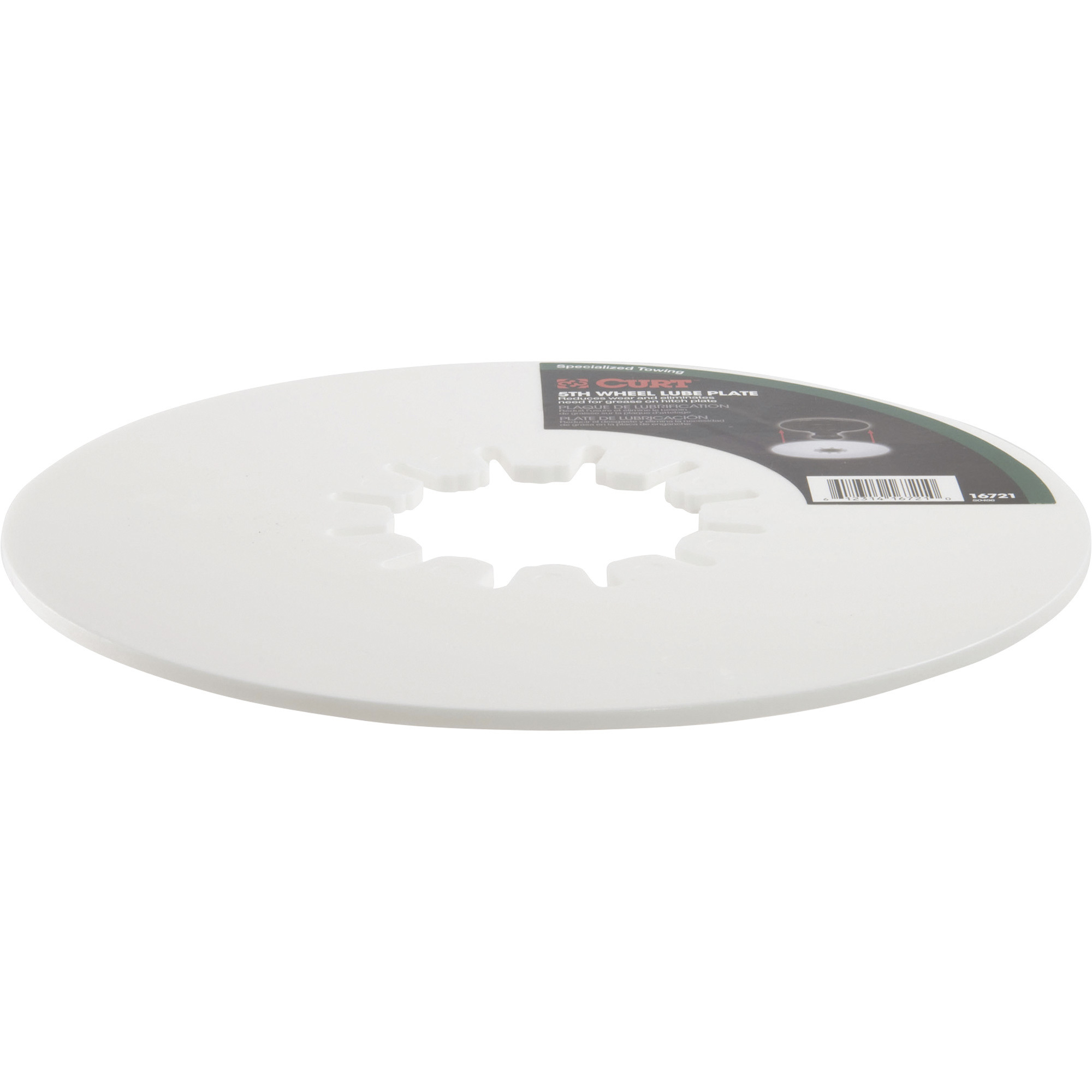 CURT 5th Wheel Lube Plate, 10in. Dia., Model# 16721 | Northern Tool