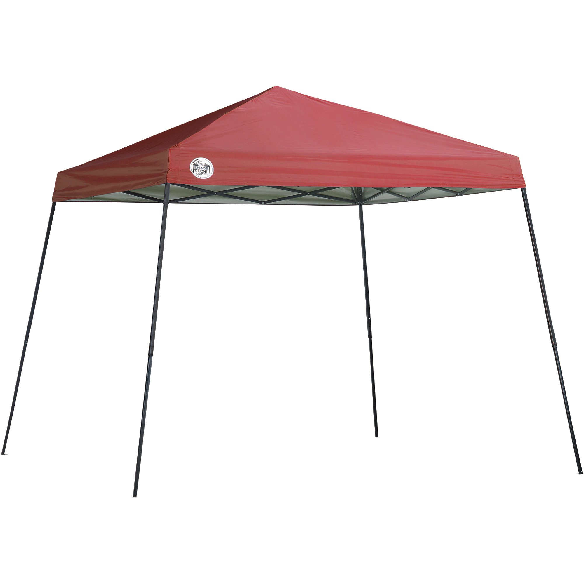 Quik Shade Shade Tech ST64 Pop-Up Canopy — 10ft.L x 10ft.W, Slant-Leg ...