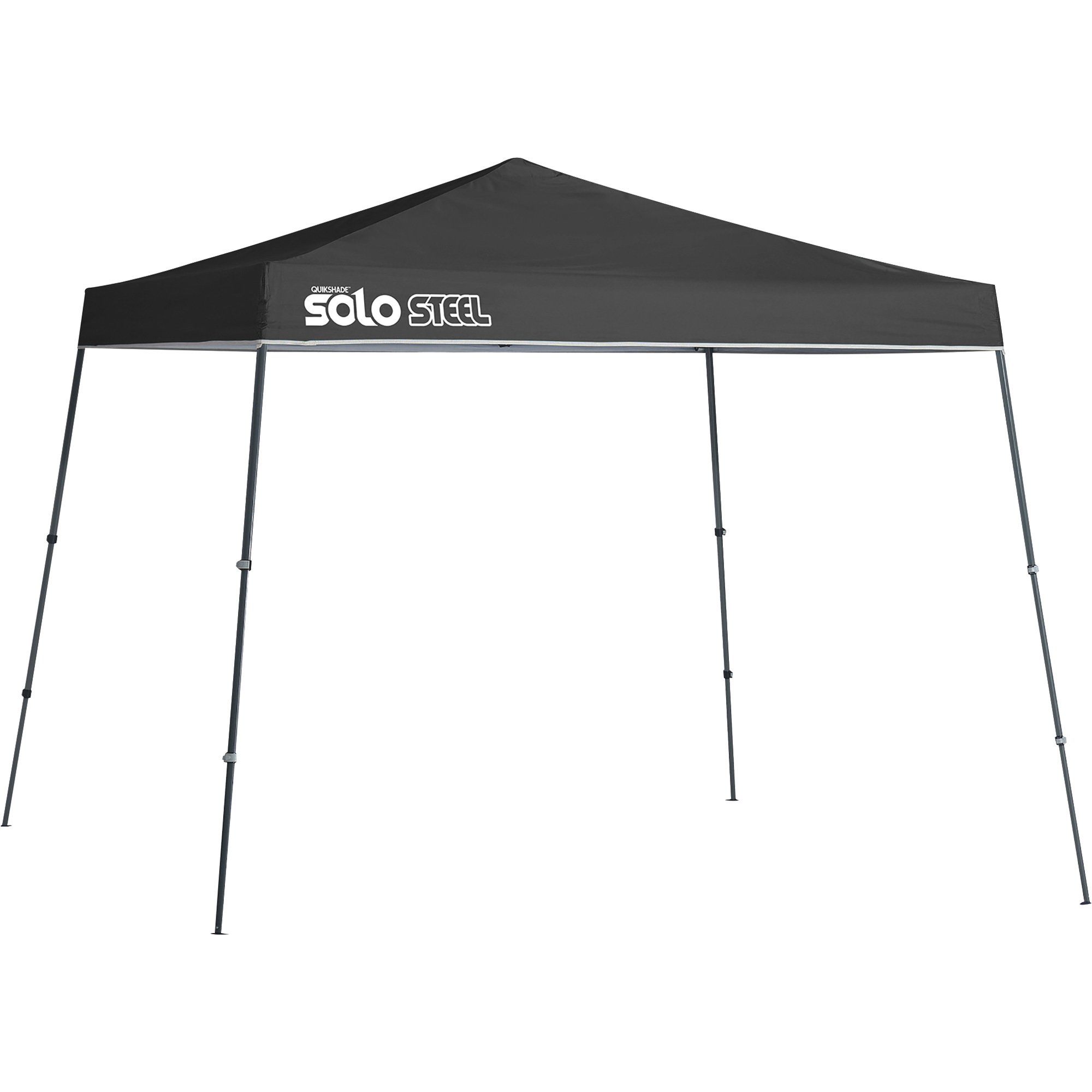 Quik Shade Solo Steel 72 Pop-Up Canopy —11ft.L x 11ft.W, Slant-Leg