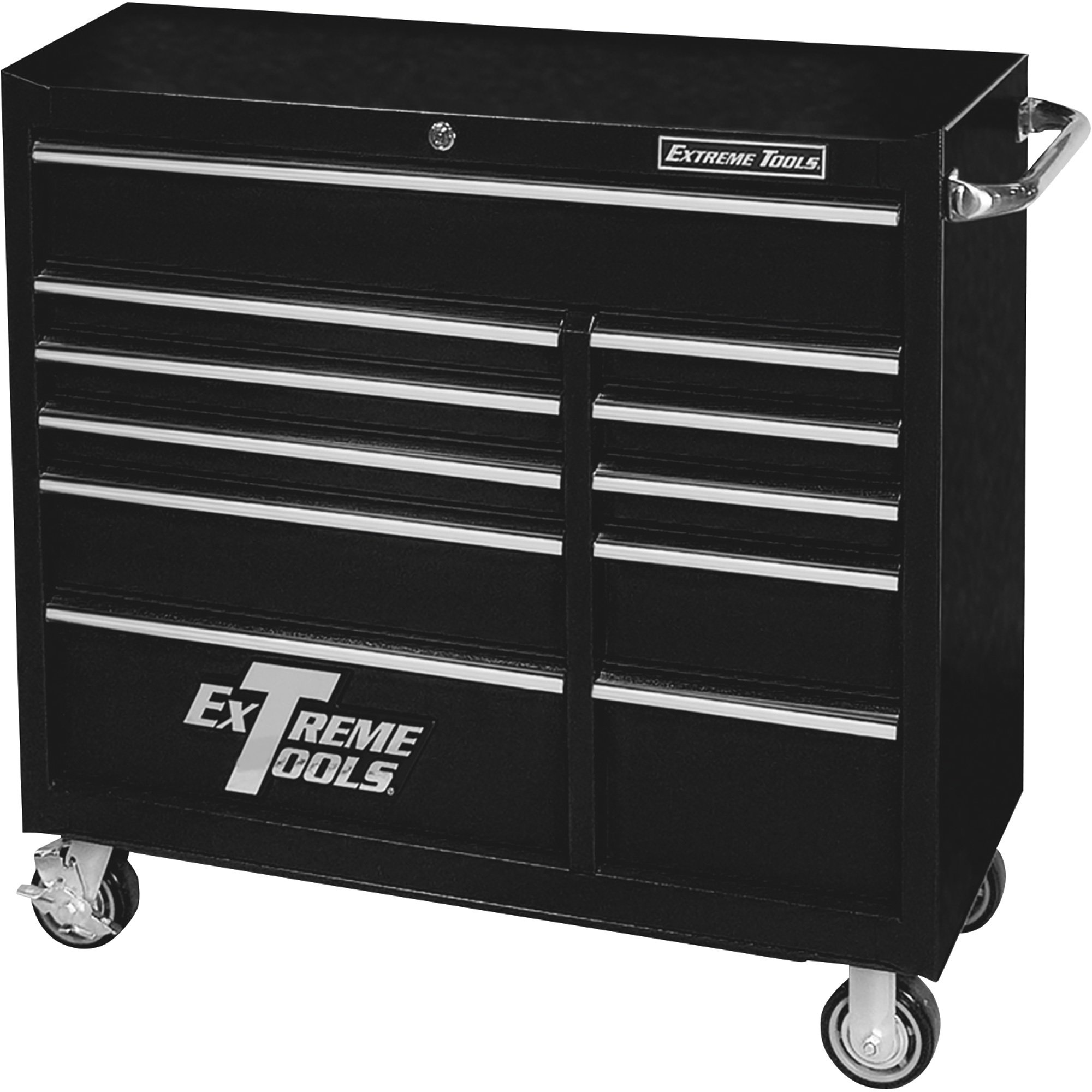 Extreme Tools Pws Series 41in 11 Drawer Roller Tool Cabinet — 415inw