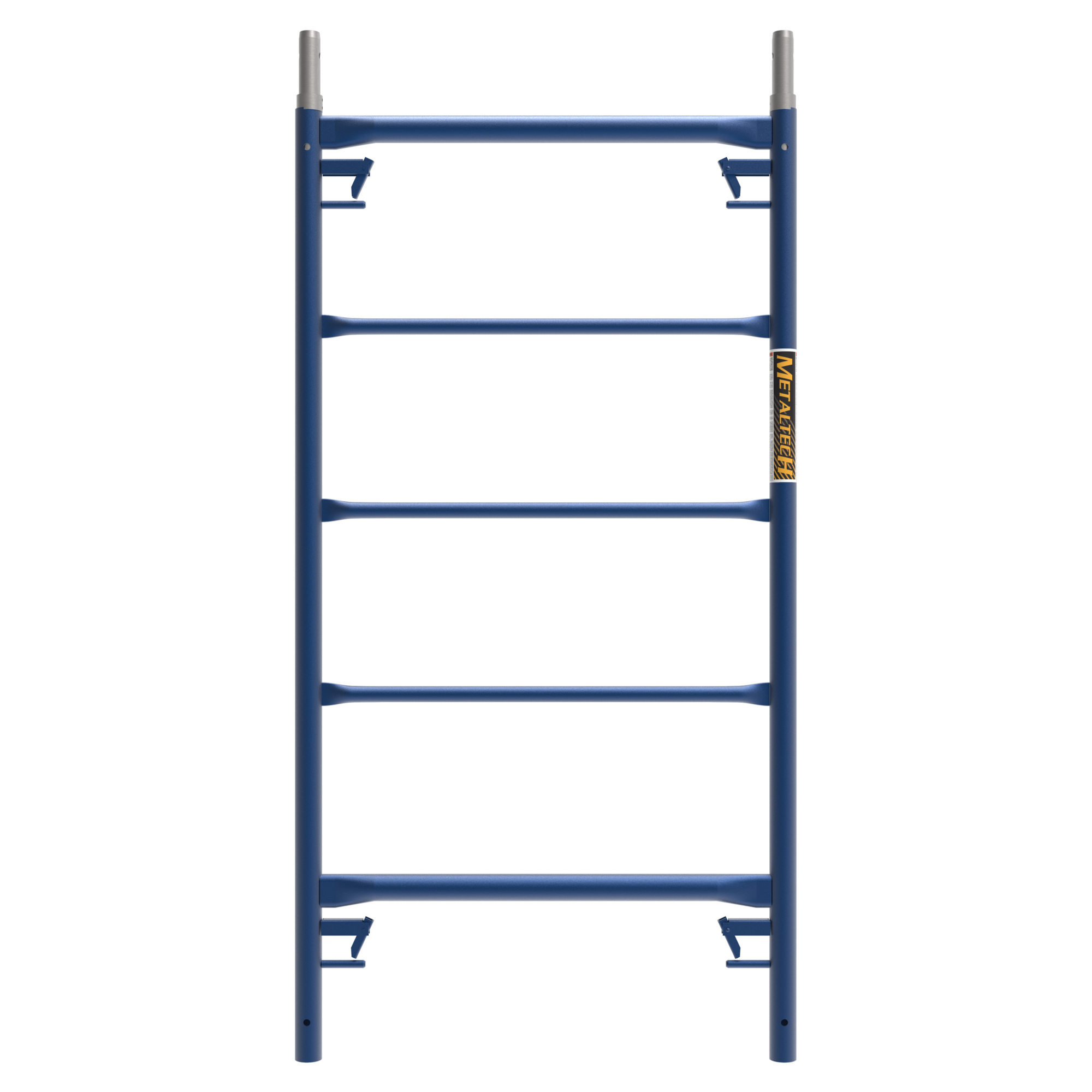 Weather-Resistant Scaffolding Frame - Anti-Slip, Powder-Coated Finish, 1in. Diameter, 16-Ga.