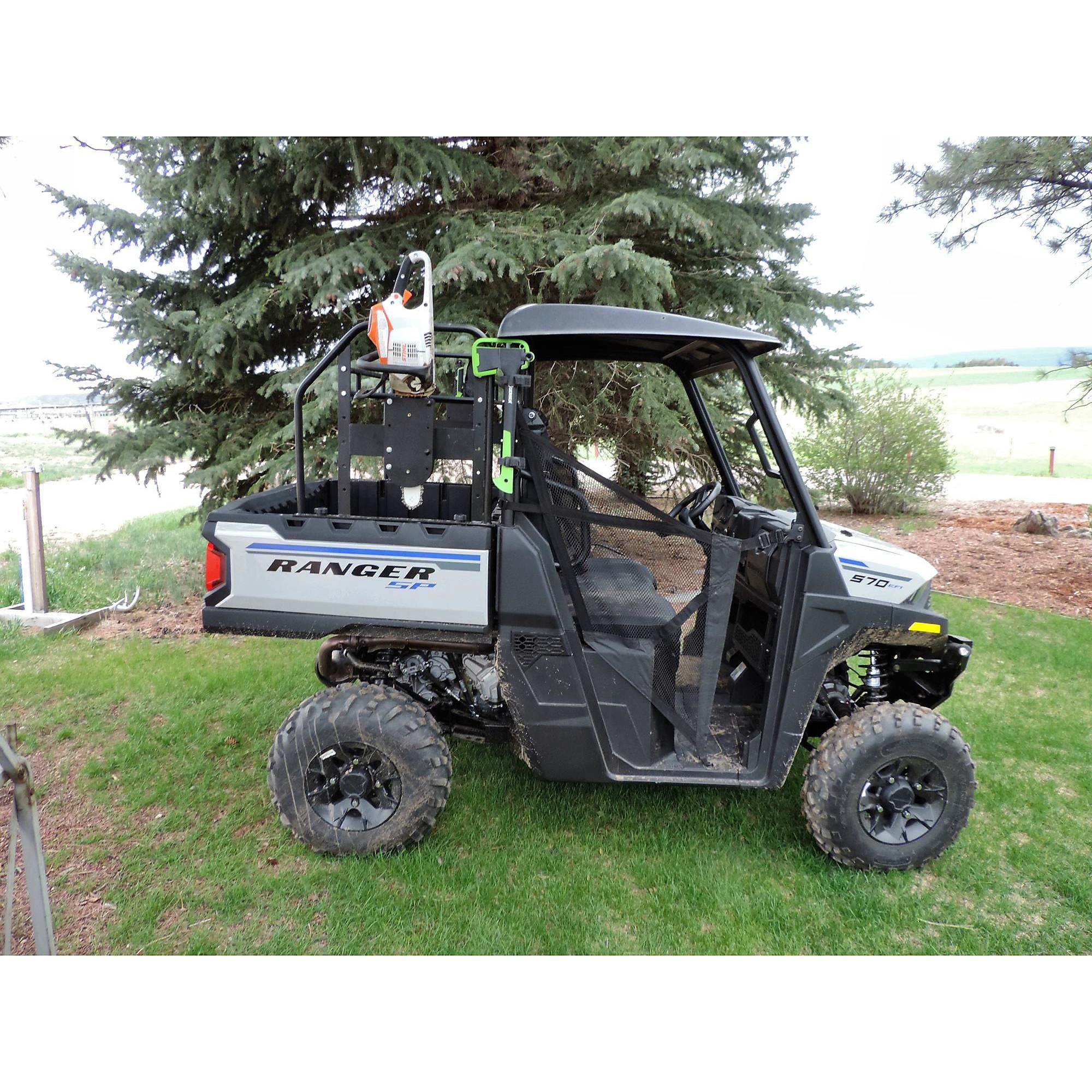 Poilaris Ranger Rear Rack Hornet Outdoors, Polaris Mid Size Ranger Adjustable Rear Cargo Rack ...