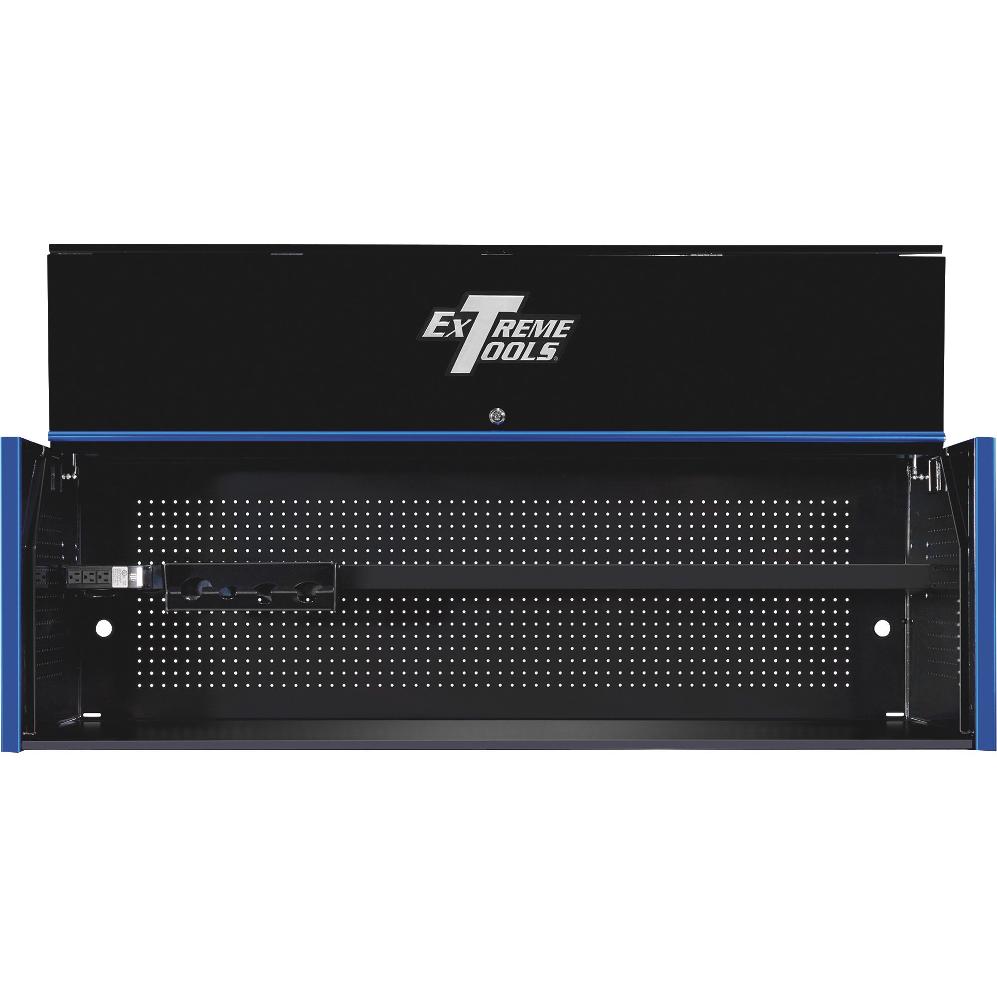 Extreme Tools RX Series 72in. Extreme Power Workstation Professional Hutch — 72in.W x 30in.D x 22.3in.H