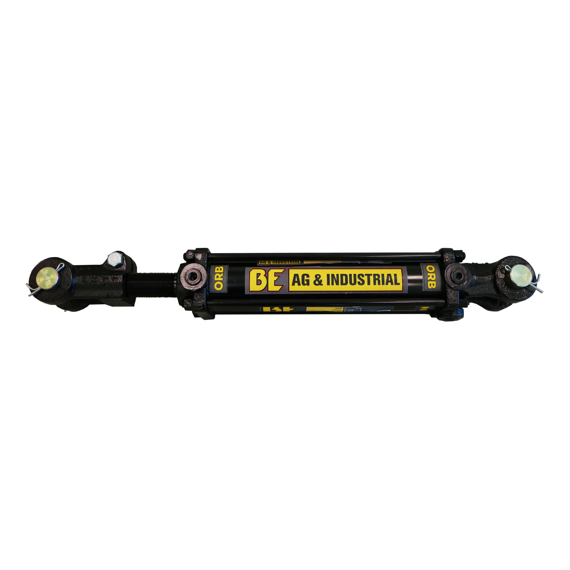 BE AG & Industrial, 3-1/2 X 8in. DUAL PORT HYDRAULIC CYLINDER, Max. PSI 2500 Bore Diameter 3.5 in, Stroke Length 8 in, Model# 46.035.008D
