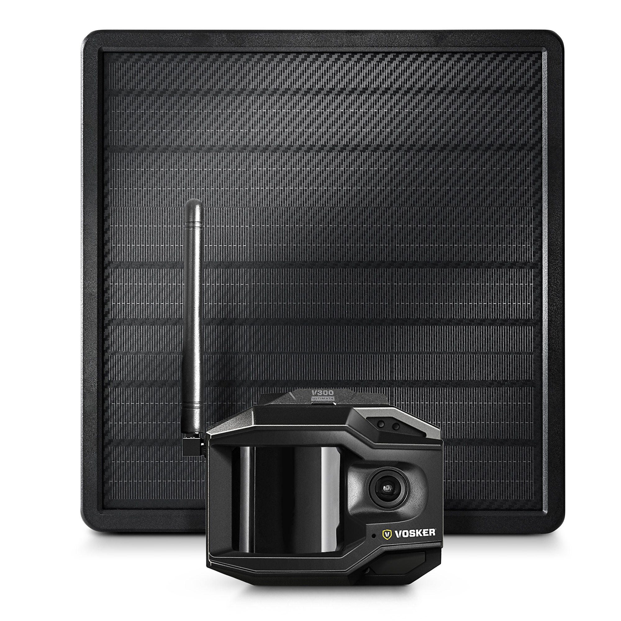 Vosker Solar-Powered LTE Mobile Security Camera - 1080P Resolution, Night Vision, Motion-Activated, Weather-Resistant, Model# V300-ULT-US