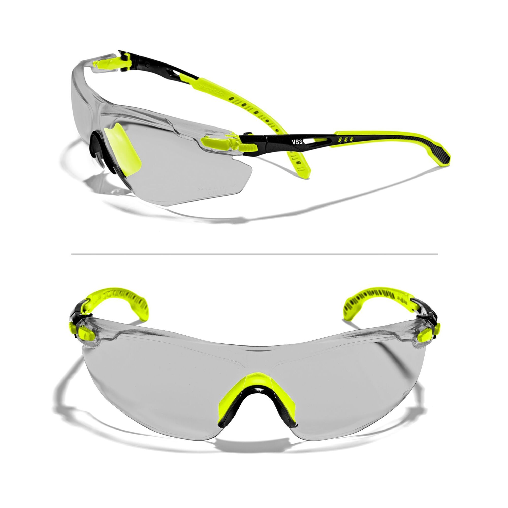 Defender Safety OPTIFENSE, VS3 Anti Fog, Premium SMOKED Safety Glasses ...