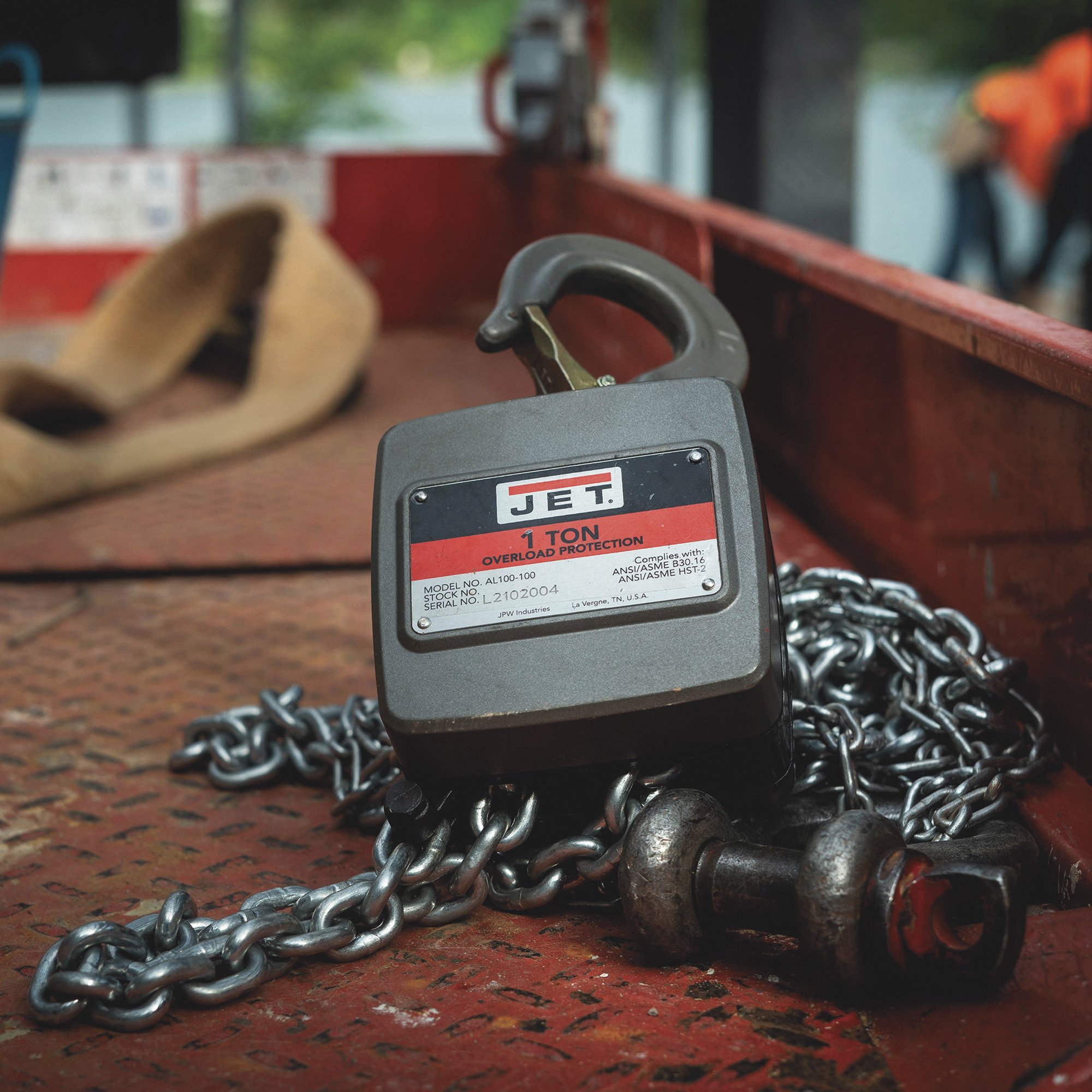 JET AL100 Series Manual Chain Hoist Northern Tool