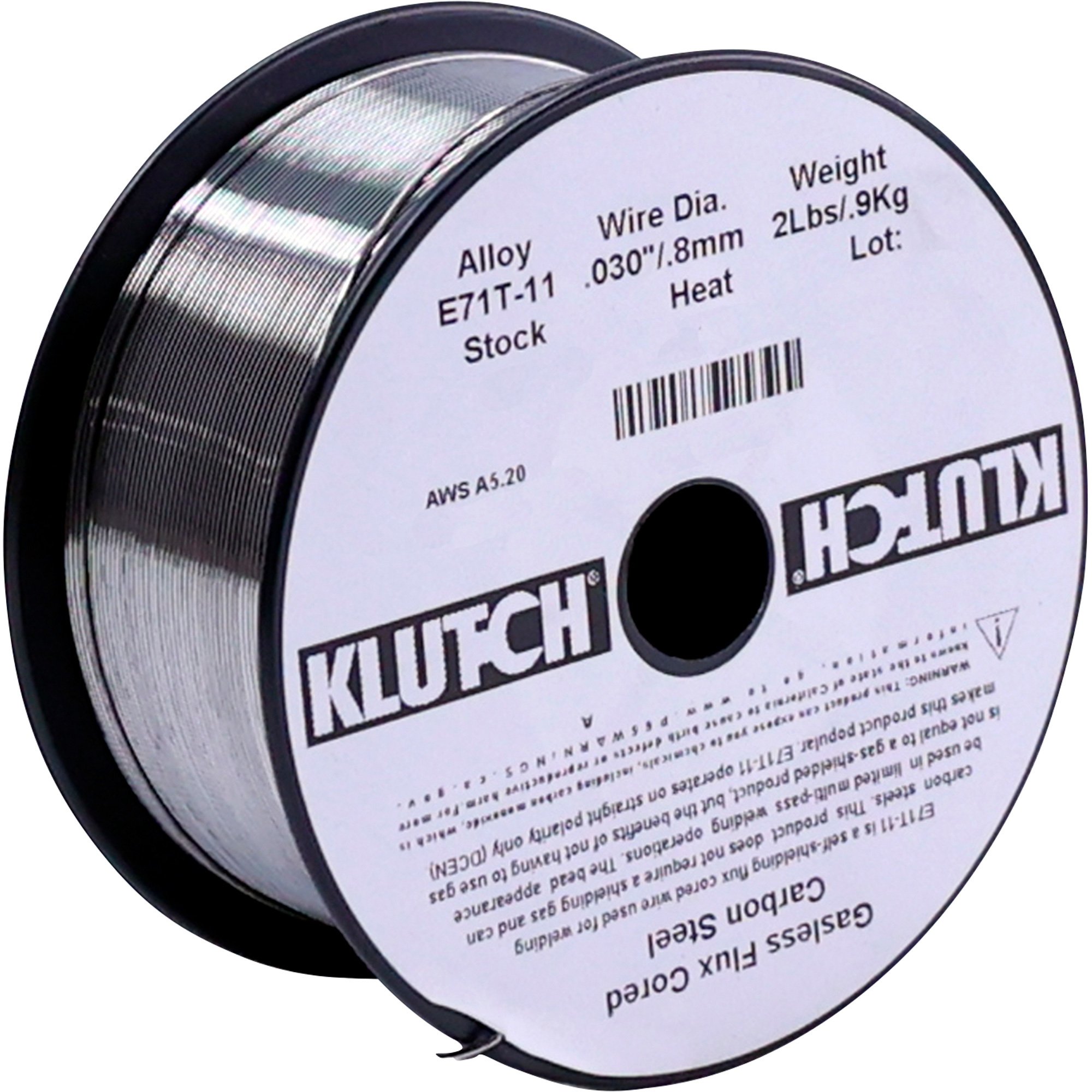 Klutch E71T-11 Carbon Steel Flux-Cored Welding Wire