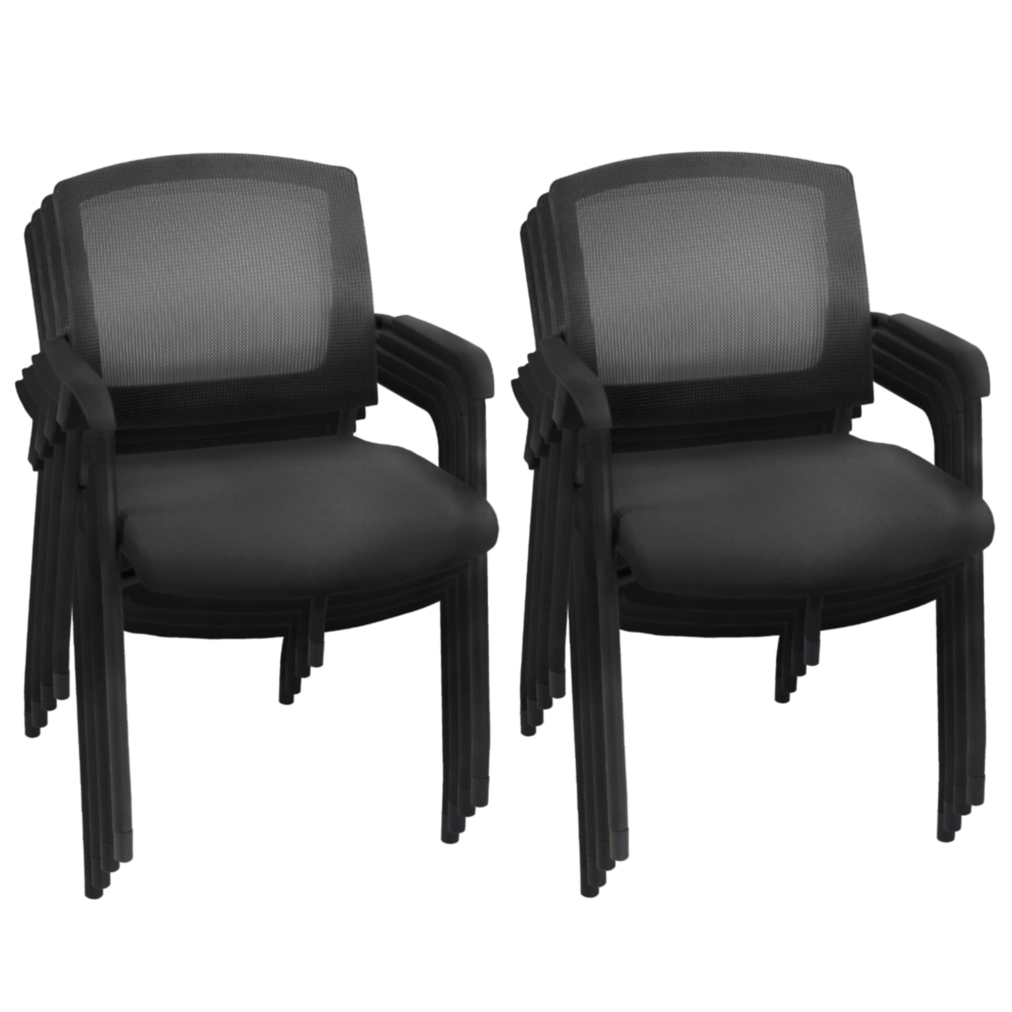 Regency Furniture, Multi-Purpose Office Side Training Chair Black, Included (qty.) 8 Model# 5675BK8PK
