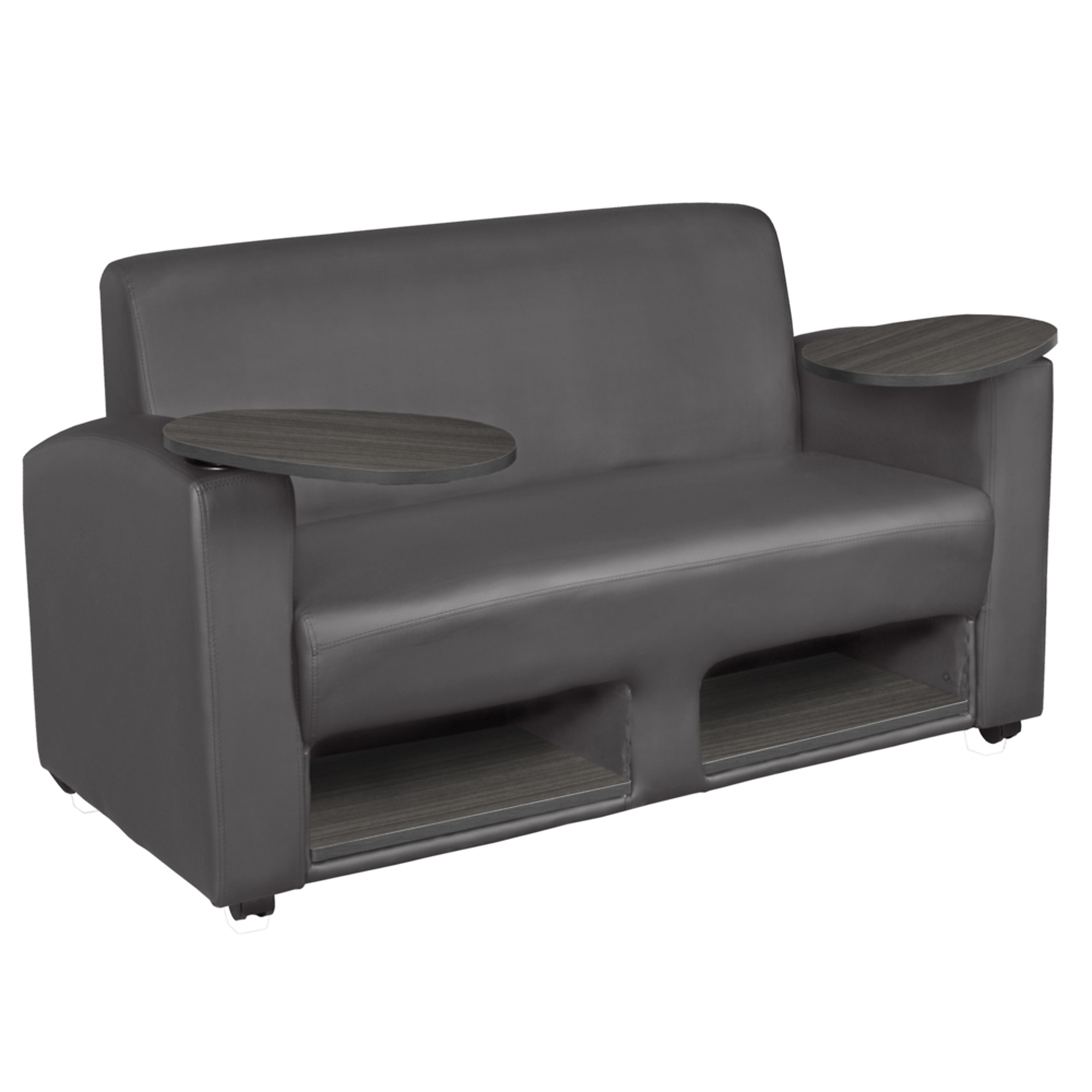 Regency Furniture, Supernova Tablet Loveseat Storage Grey/Ash Grey, Included (qty.) 1 Model# 7702AGGY