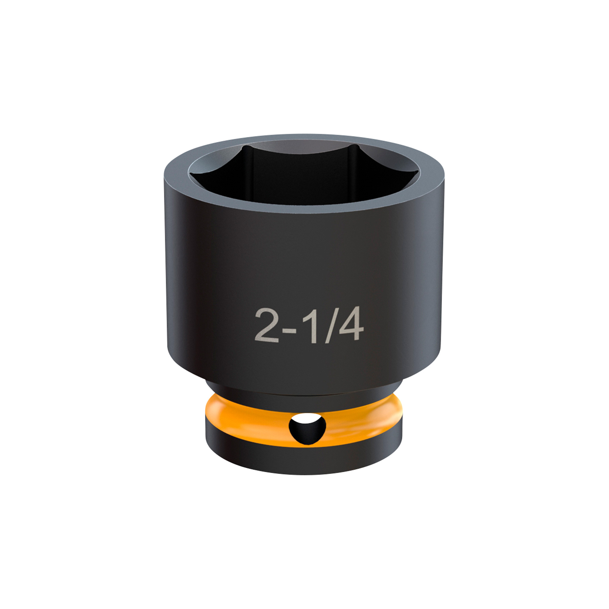 Klutch 1in. Drive 6-Point Chrome Molybdenum Jumbo Socket, SAE