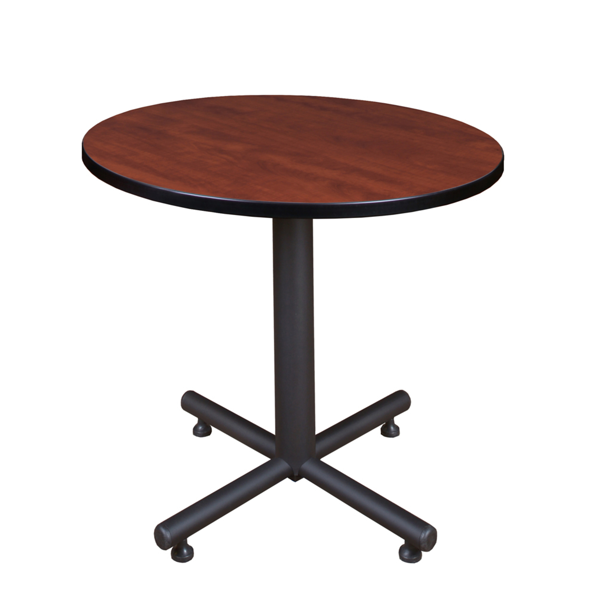Regency Furniture, Kobe 30in. Round Breakroom Table- Cherry, Height 29 ...