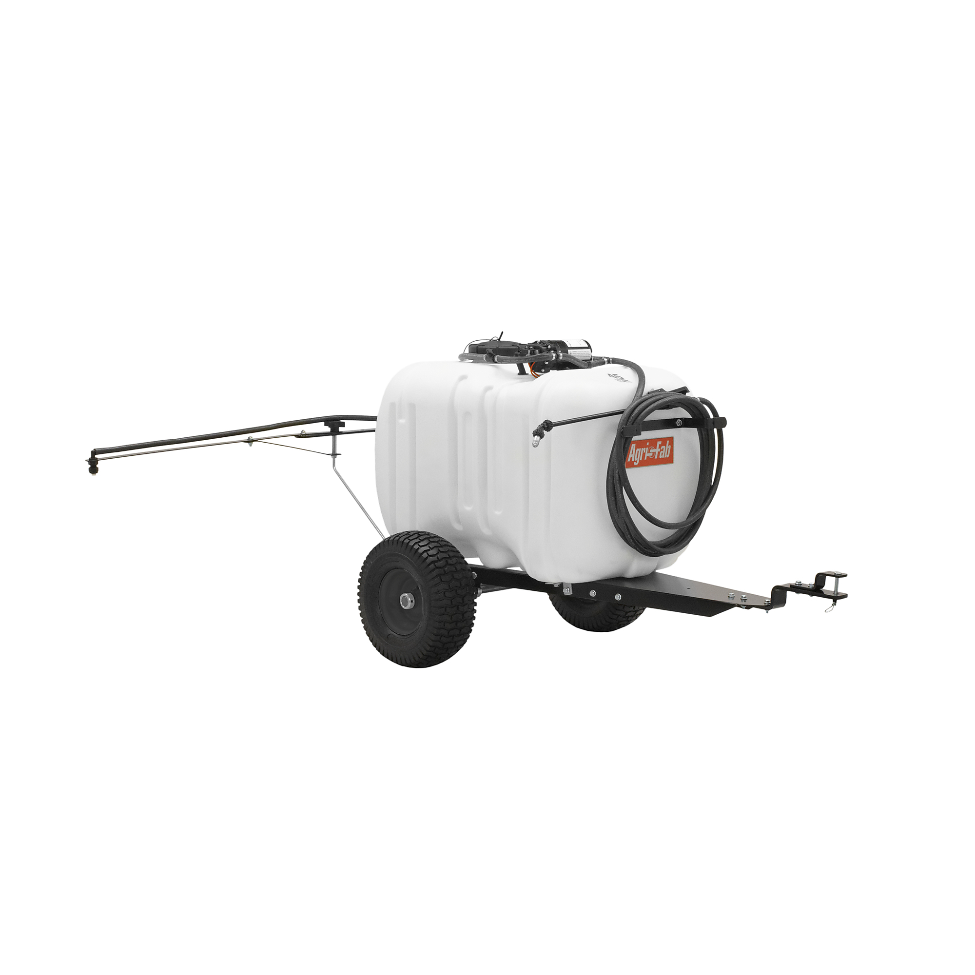 Agri-Fab, Tow Behind, Tank Size 45 Gal, Flow 2.2 GPM, Pressure 100 PSI, Model# 45-0589