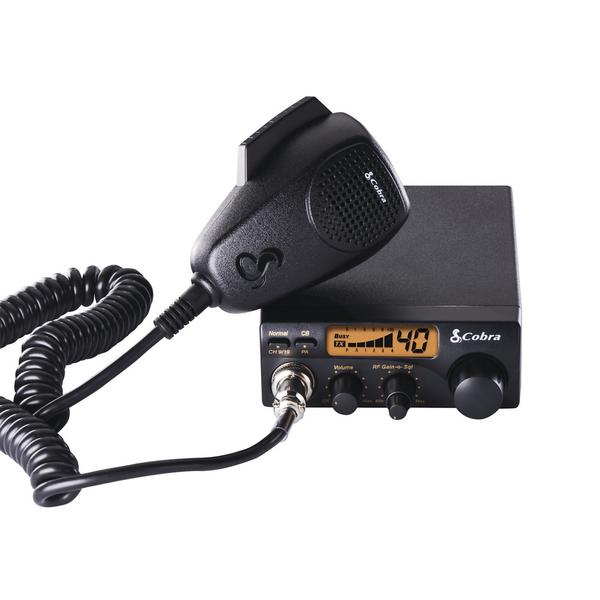 Cobra, 19 DX IV 40-Ch Recreational CB W/ LCD, Channels (qty.) 40 Model# 19 DX IV