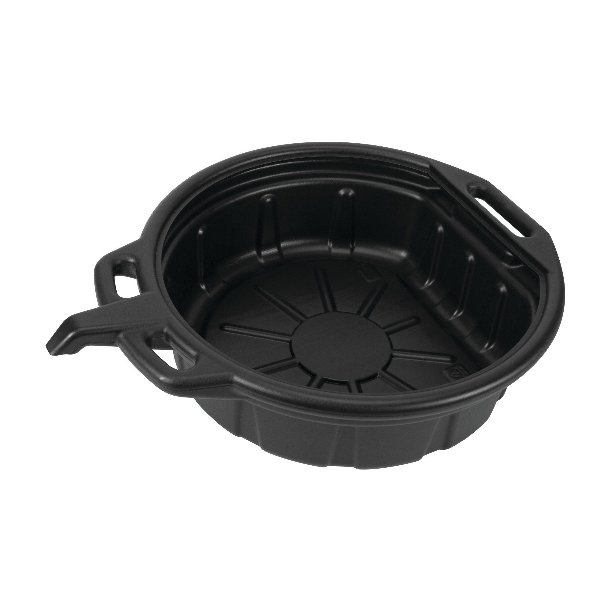 Performance Tool Black Oil Drain Pan, 4.5-Gallon Capacity, Model# W4071